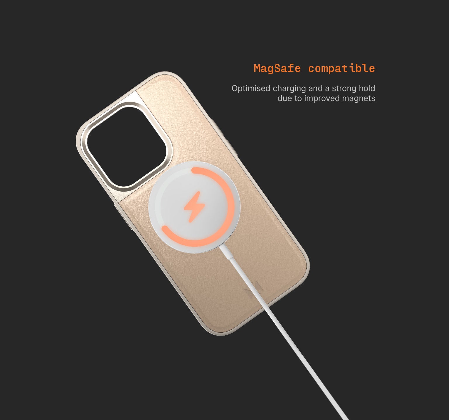 Sport Case | iPhone 15 Pro | Cookie Beige