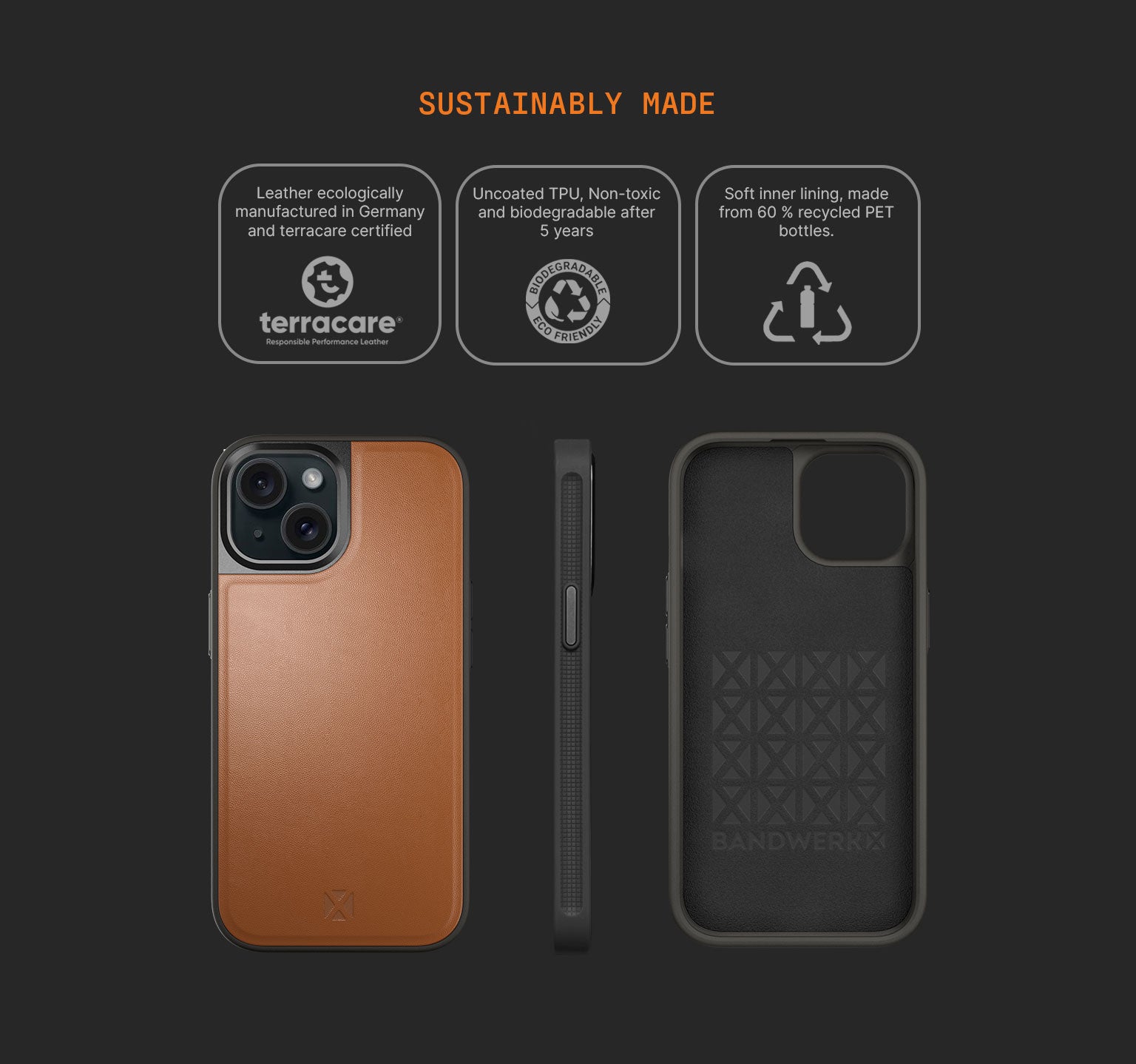 Sport Case | iPhone 15 | Chocolate Brown