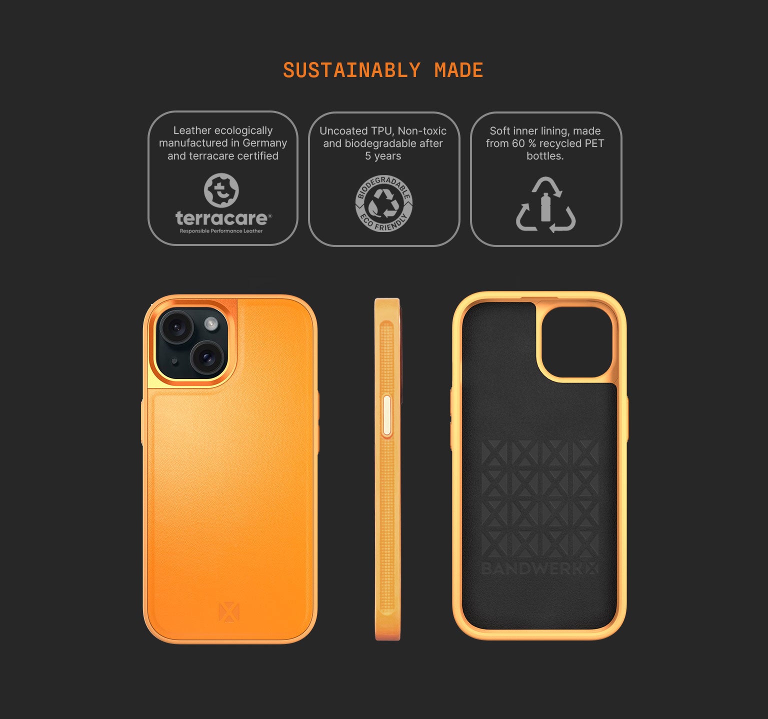 Sport Case | iPhone 15 | Orange Pop