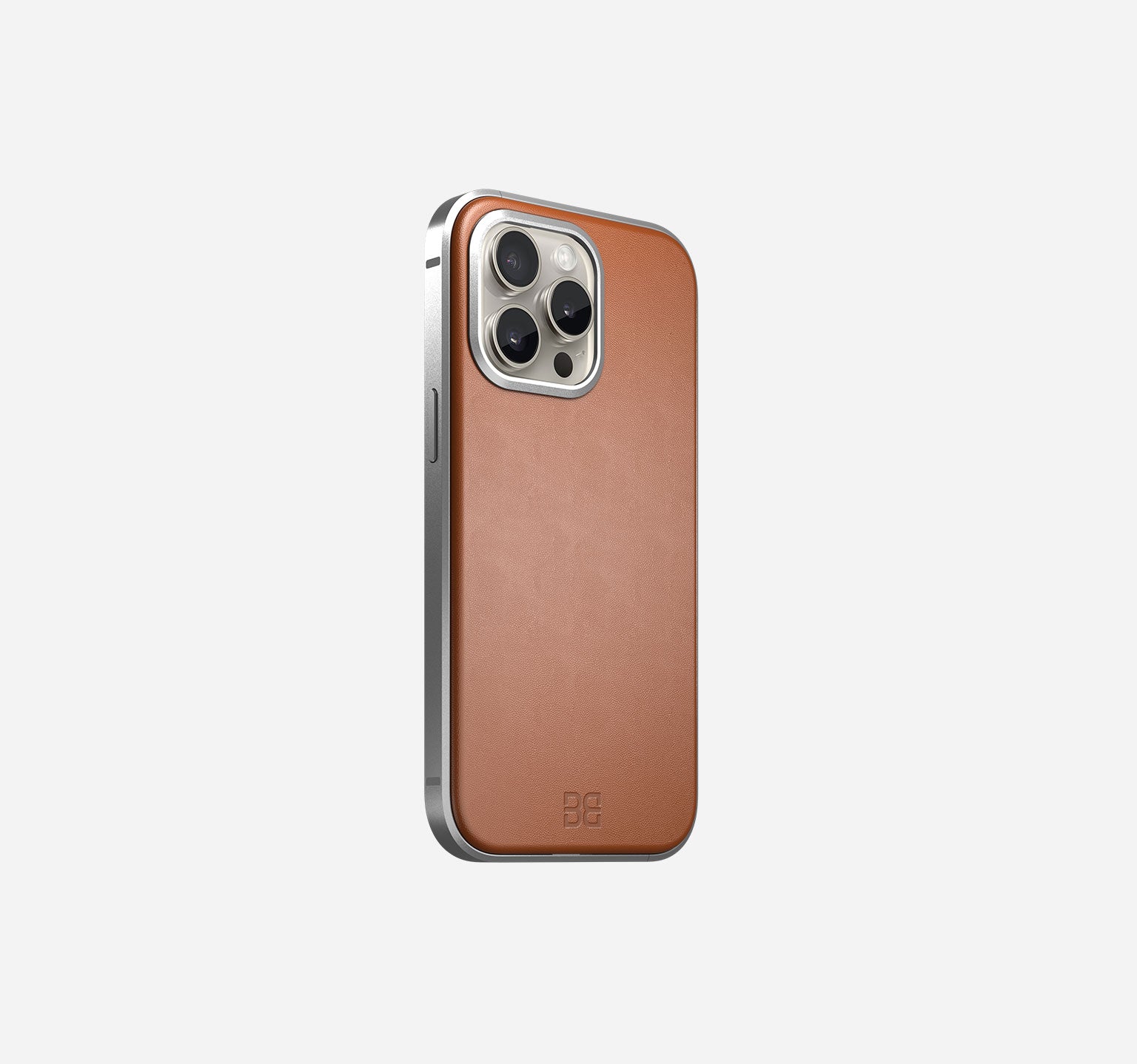 iPhone 15 Pro Max Leather Case, BANDWERK, Brown