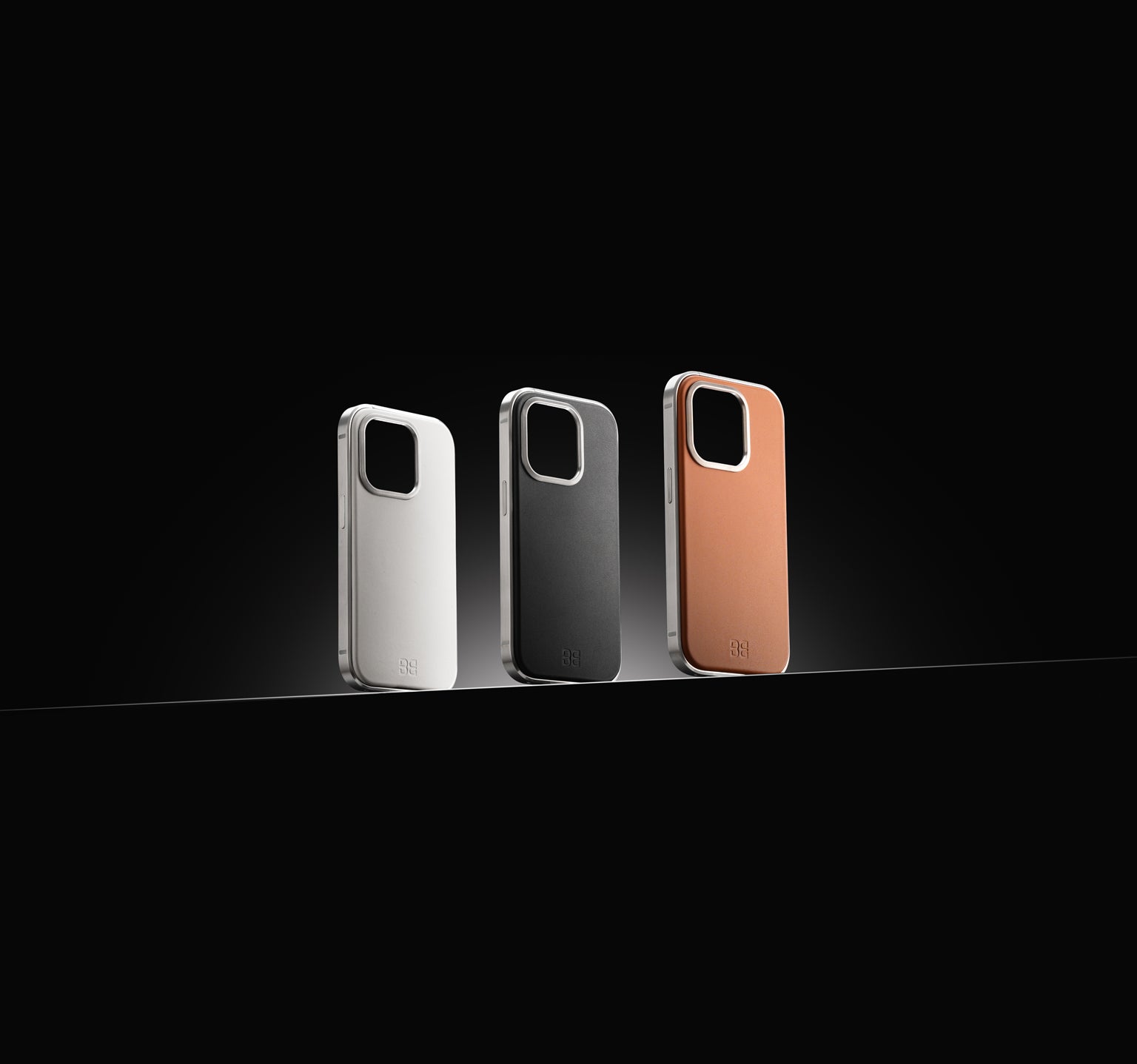 Titanium Leather Case | iPhone 15 Pro Max | Mokka Brown