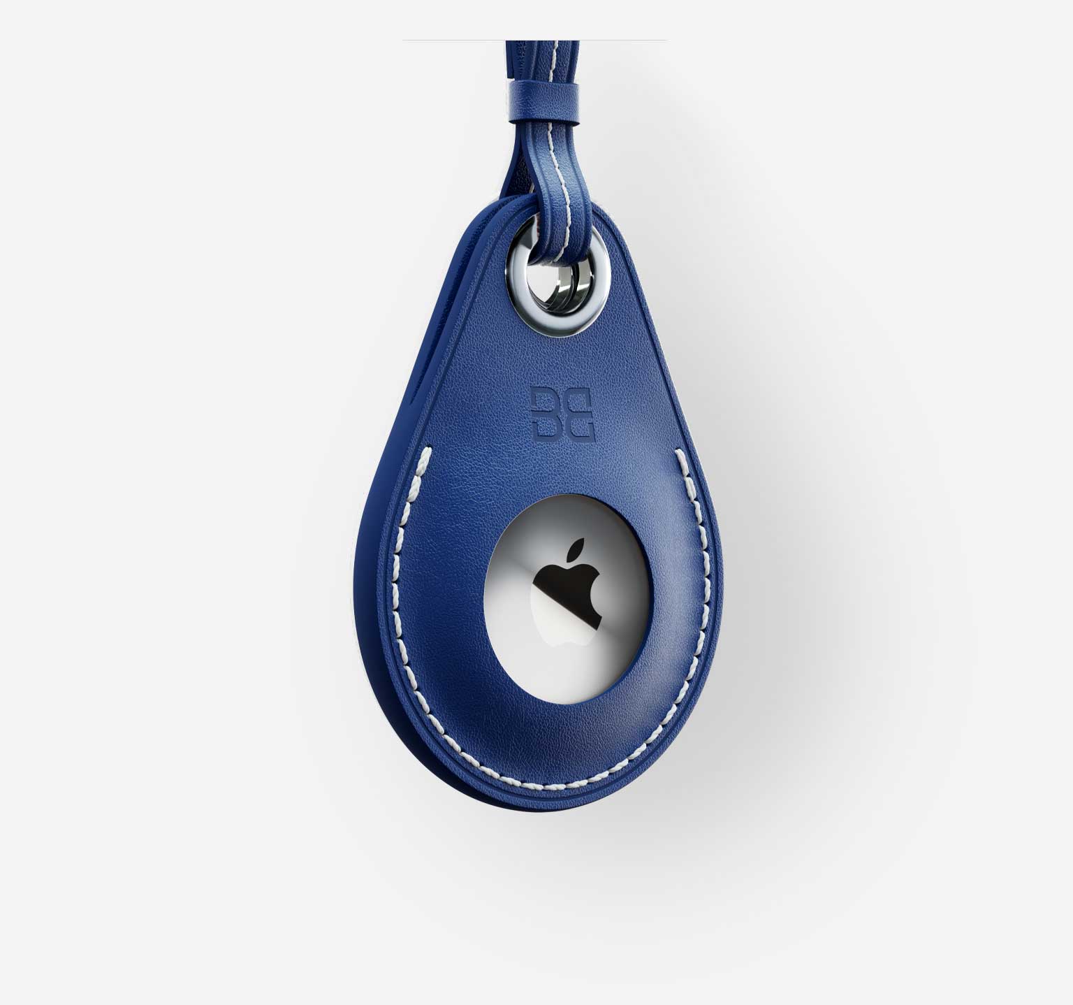 Classic Leather Airtag Case | Nappa Royalblue