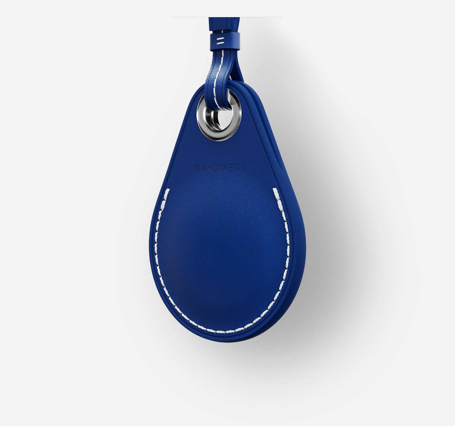 Classic Leather Airtag Case | Nappa Royalblue