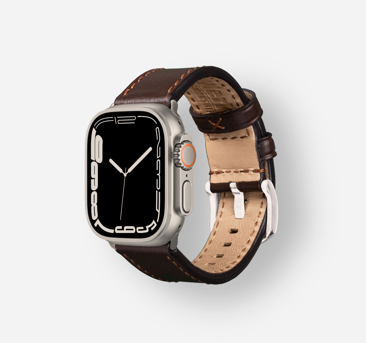 Bracelet double en cuir Apple Watch