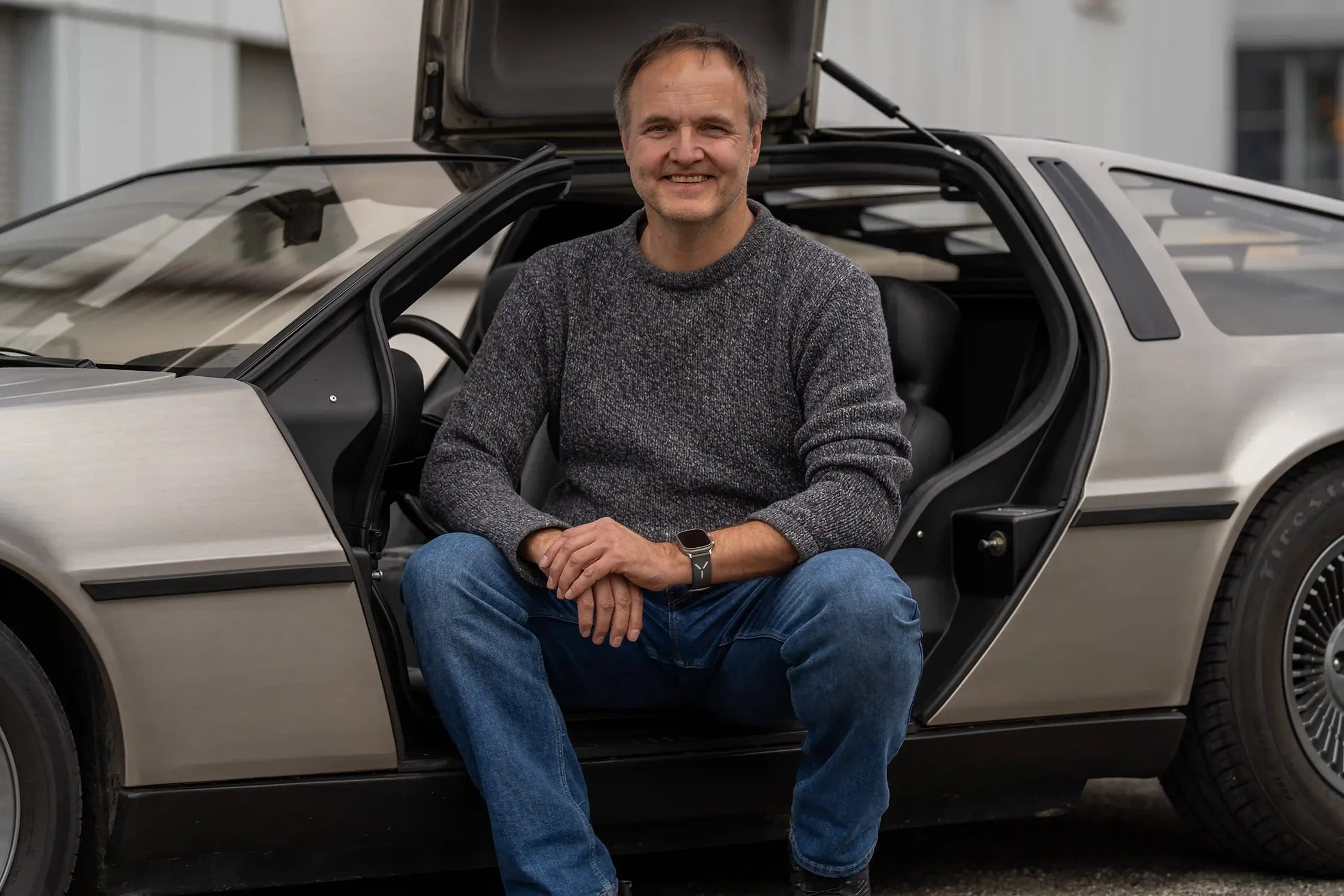 Interview: Christian Peschke und sein DeLorean: Ein Traum aus Edelstahl