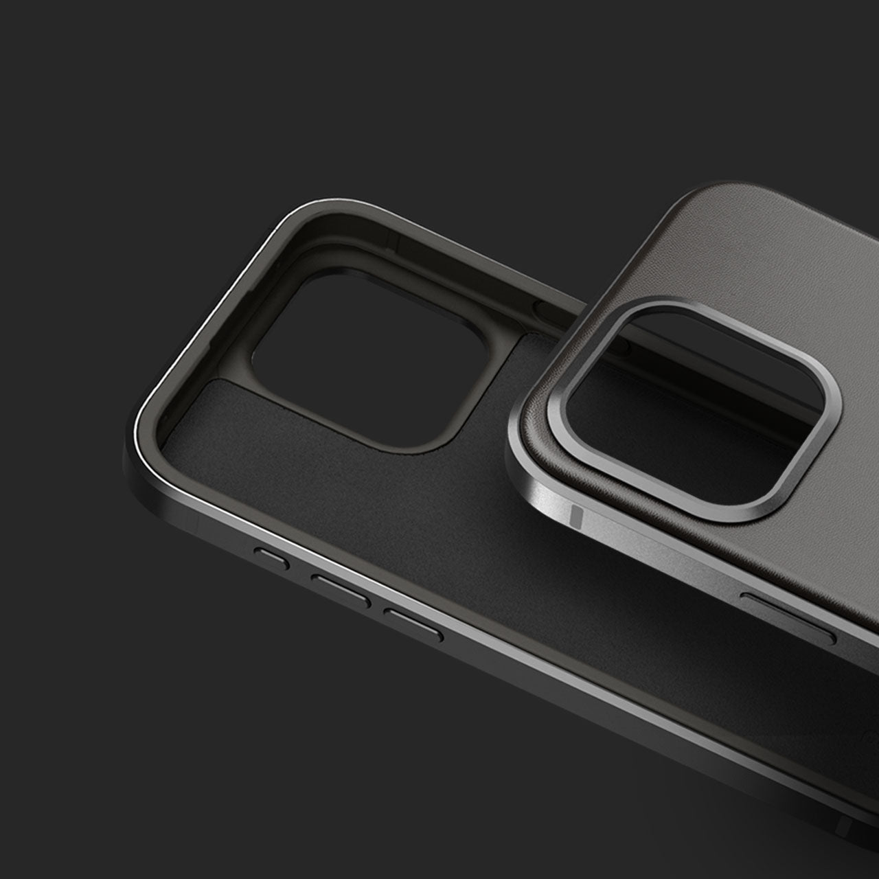 iPhone 14 Plus Case from BandWerk – Ostrich | Black Black