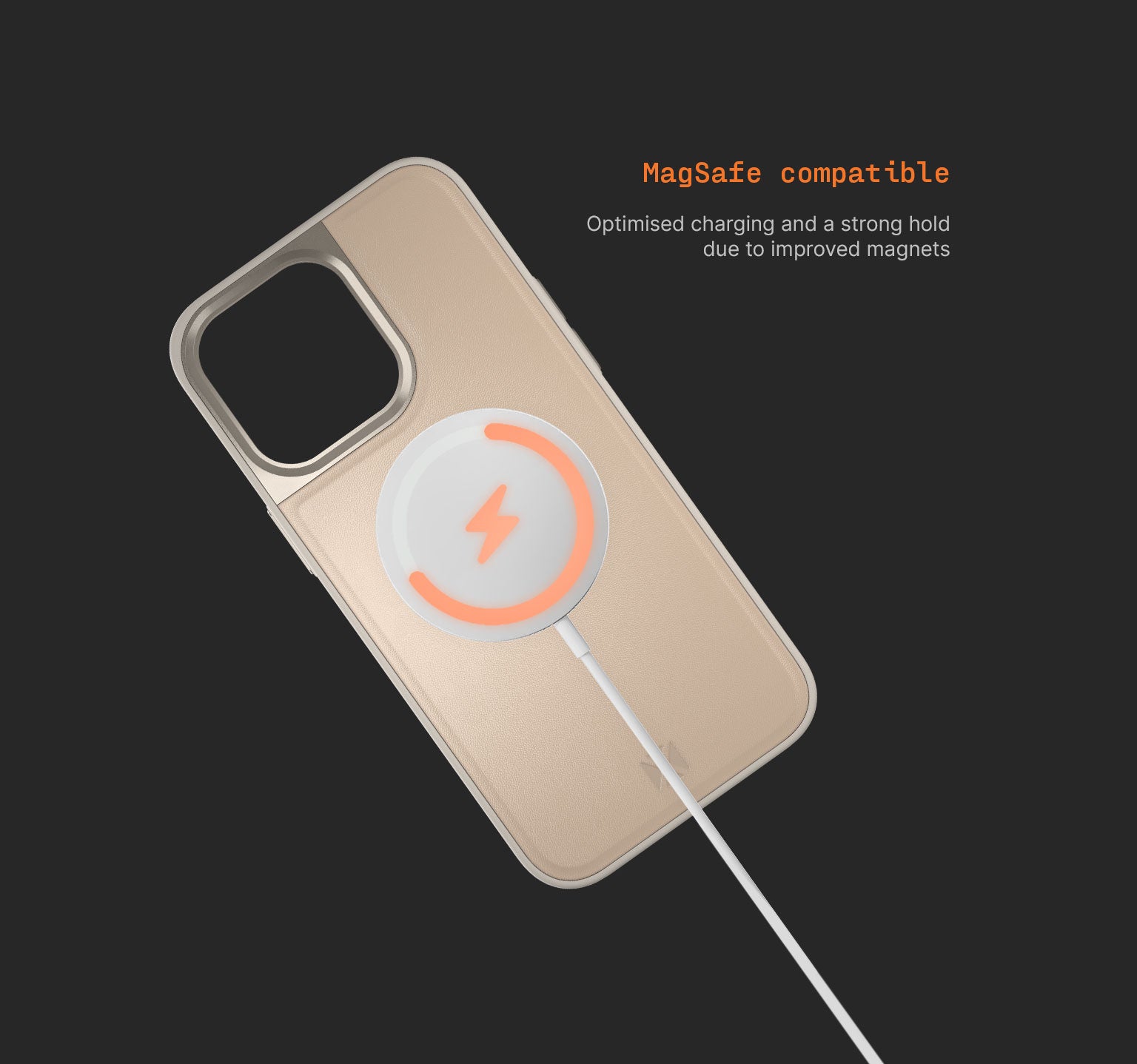 Sport Case | iPhone 15 Pro Max | Cookie Beige