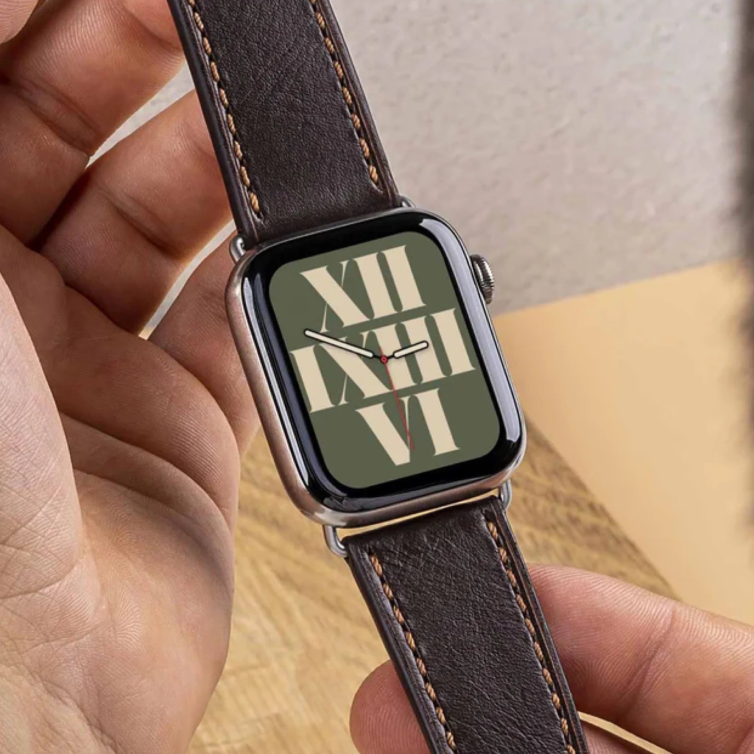 Dunkelbraun / Ultra/46mm/45mm / Silber
