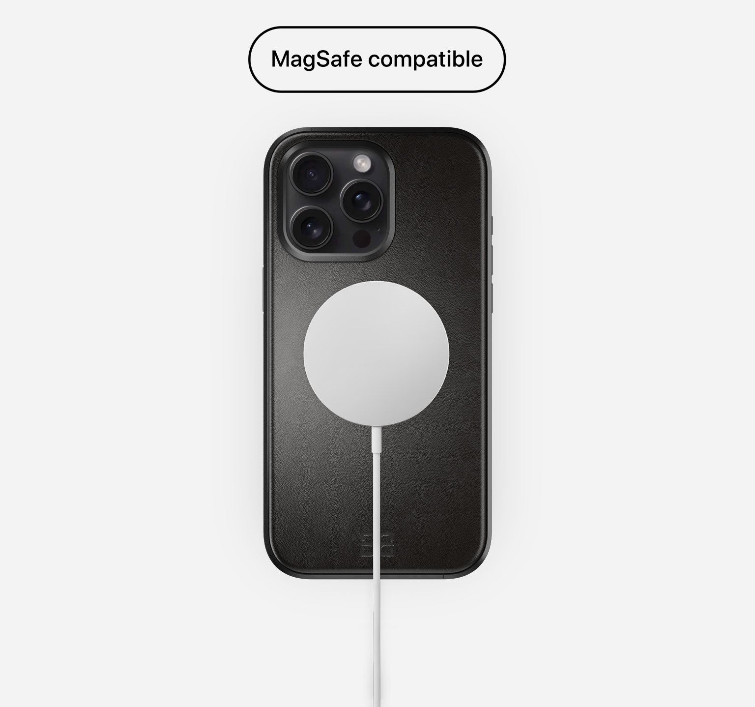 iPhone 13 Pro Max Case from BandWerk – Ostrich | Black Black