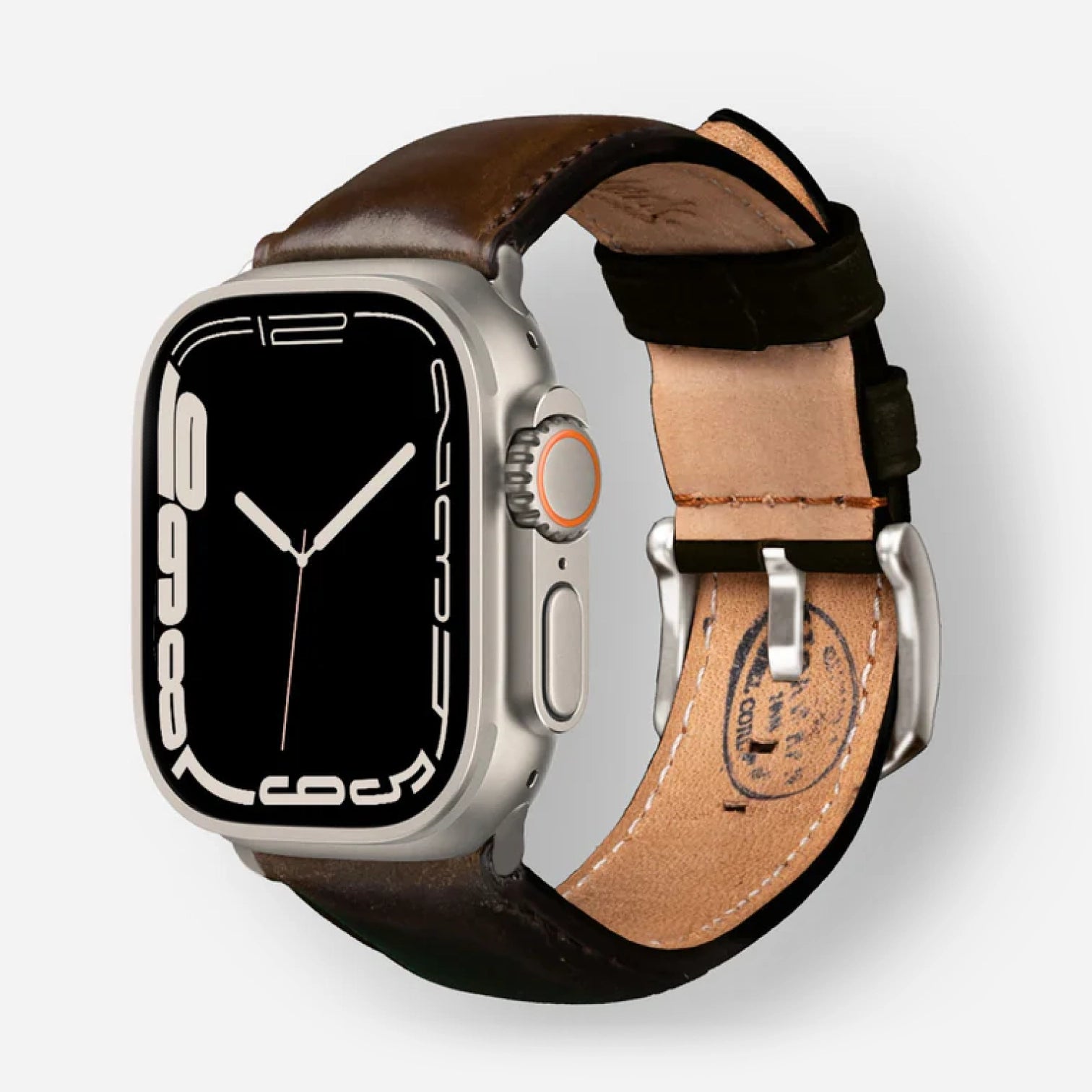 Dunkelbraun / Ultra/46mm/45mm / Silber
