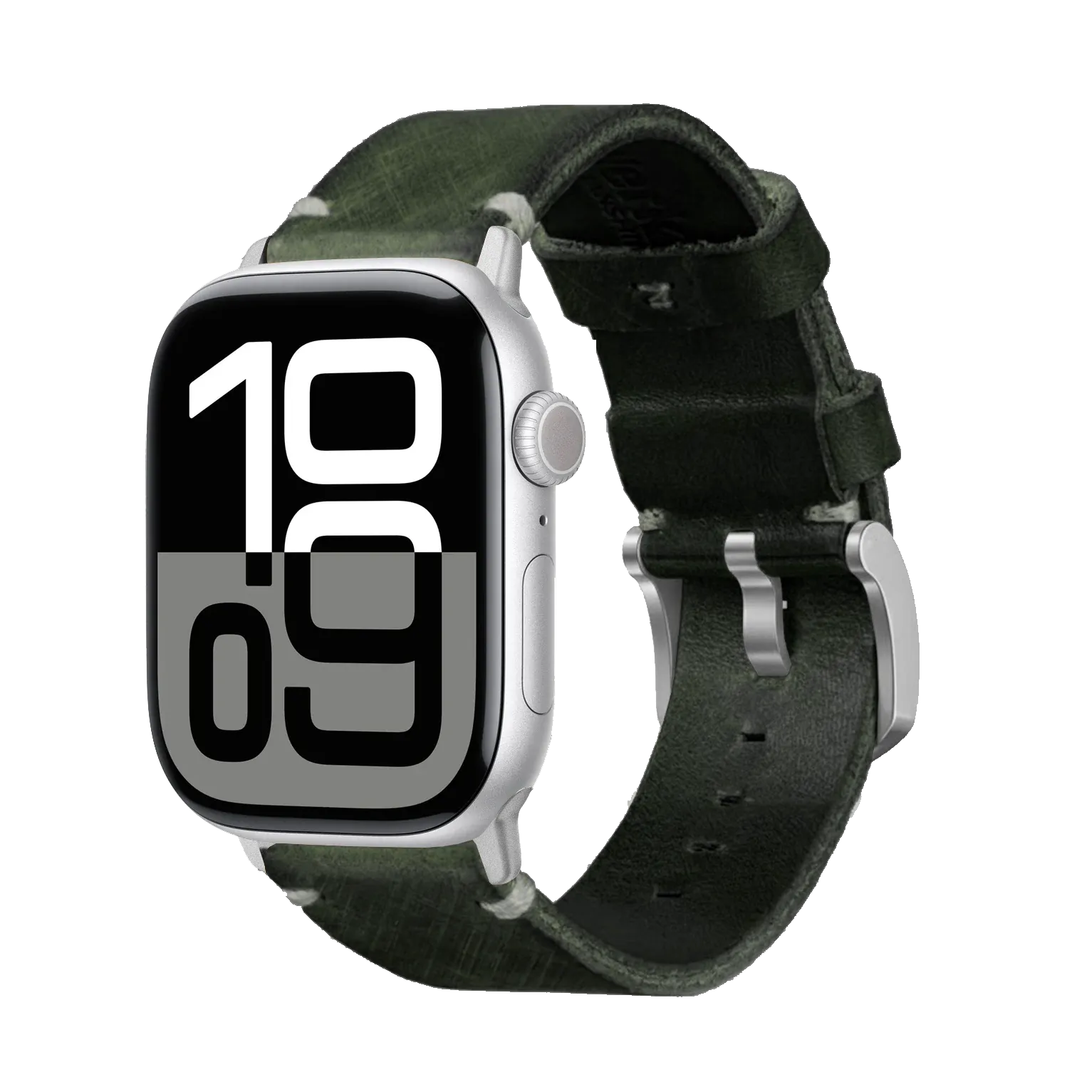 Petrol / 42mm / Silber Matt