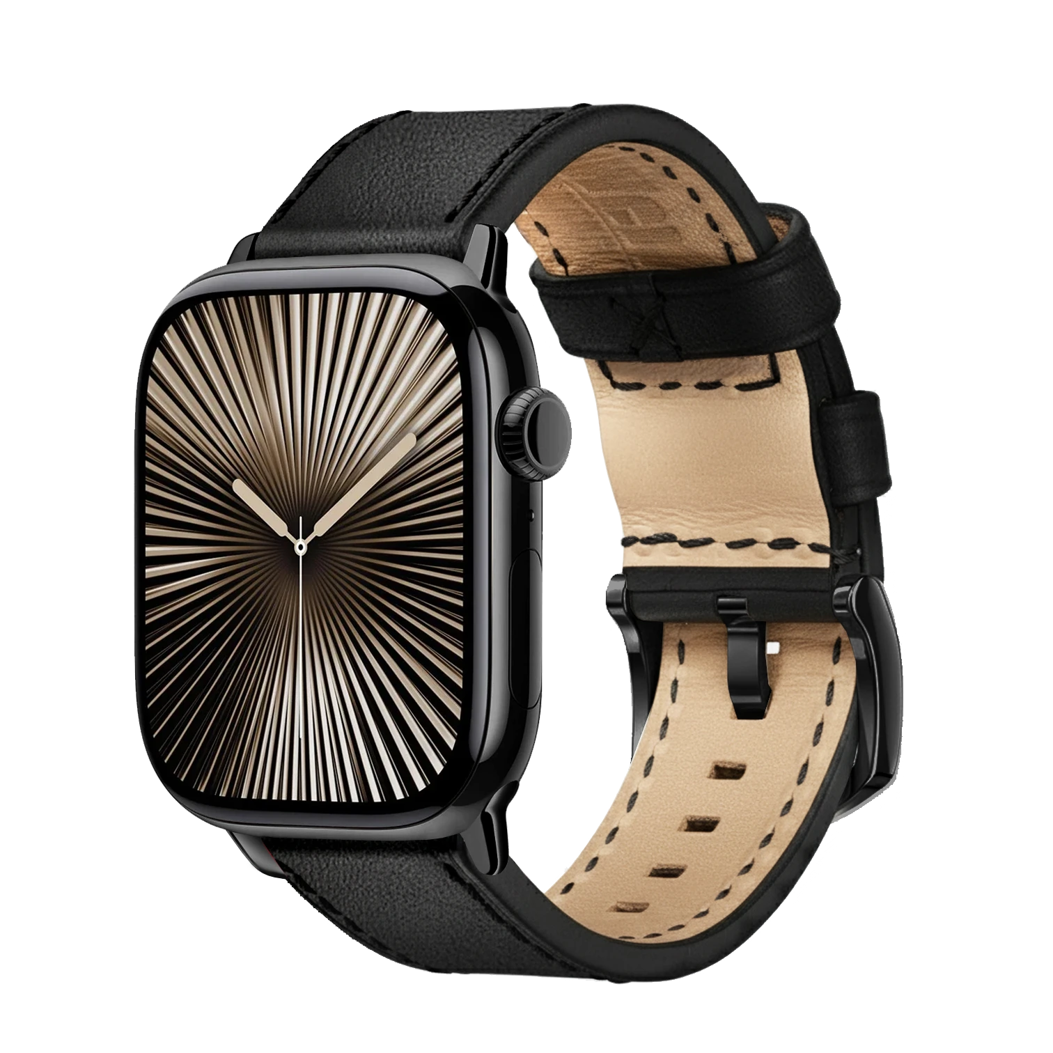 Graphite / 42mm / Schwarz Poliert