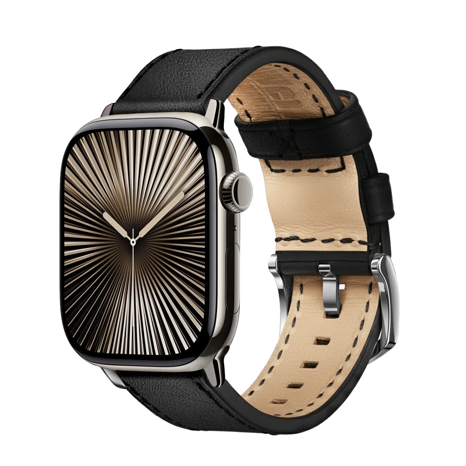Graphite / 42mm / Silber Poliert