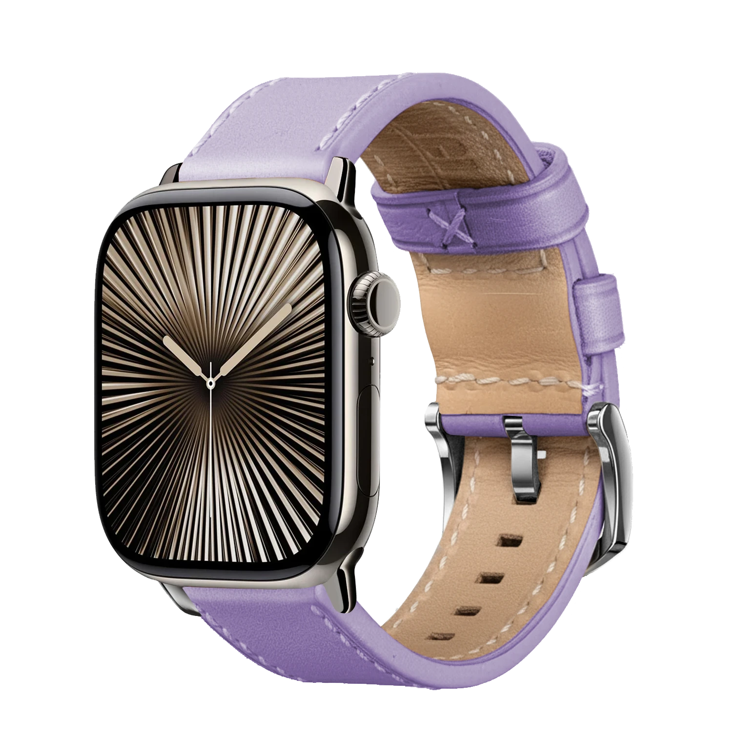 Lavender / 42mm / Silber Poliert