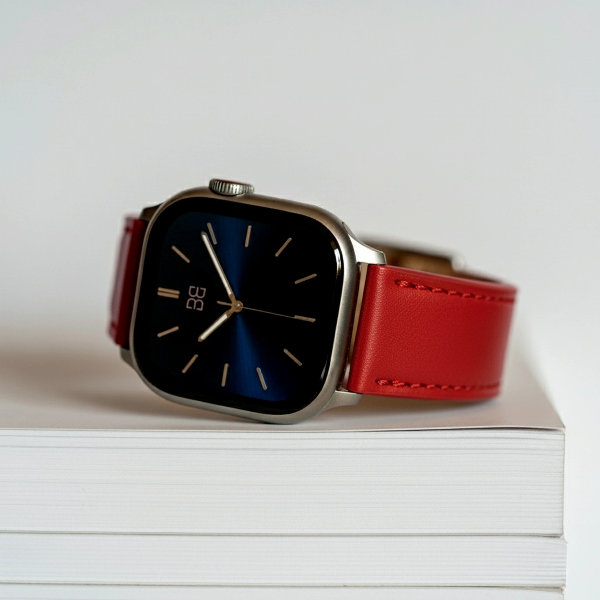 Red / 42mm / Schwarz Poliert