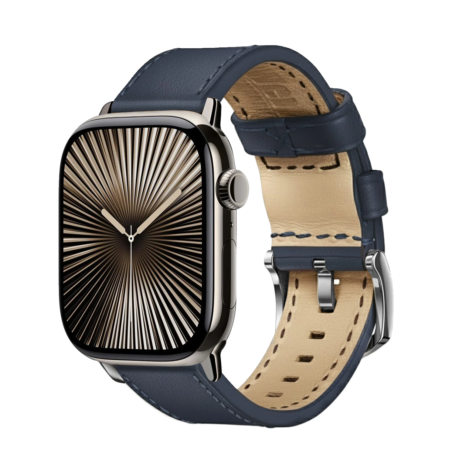Slate Blue / 42mm / Silber Poliert