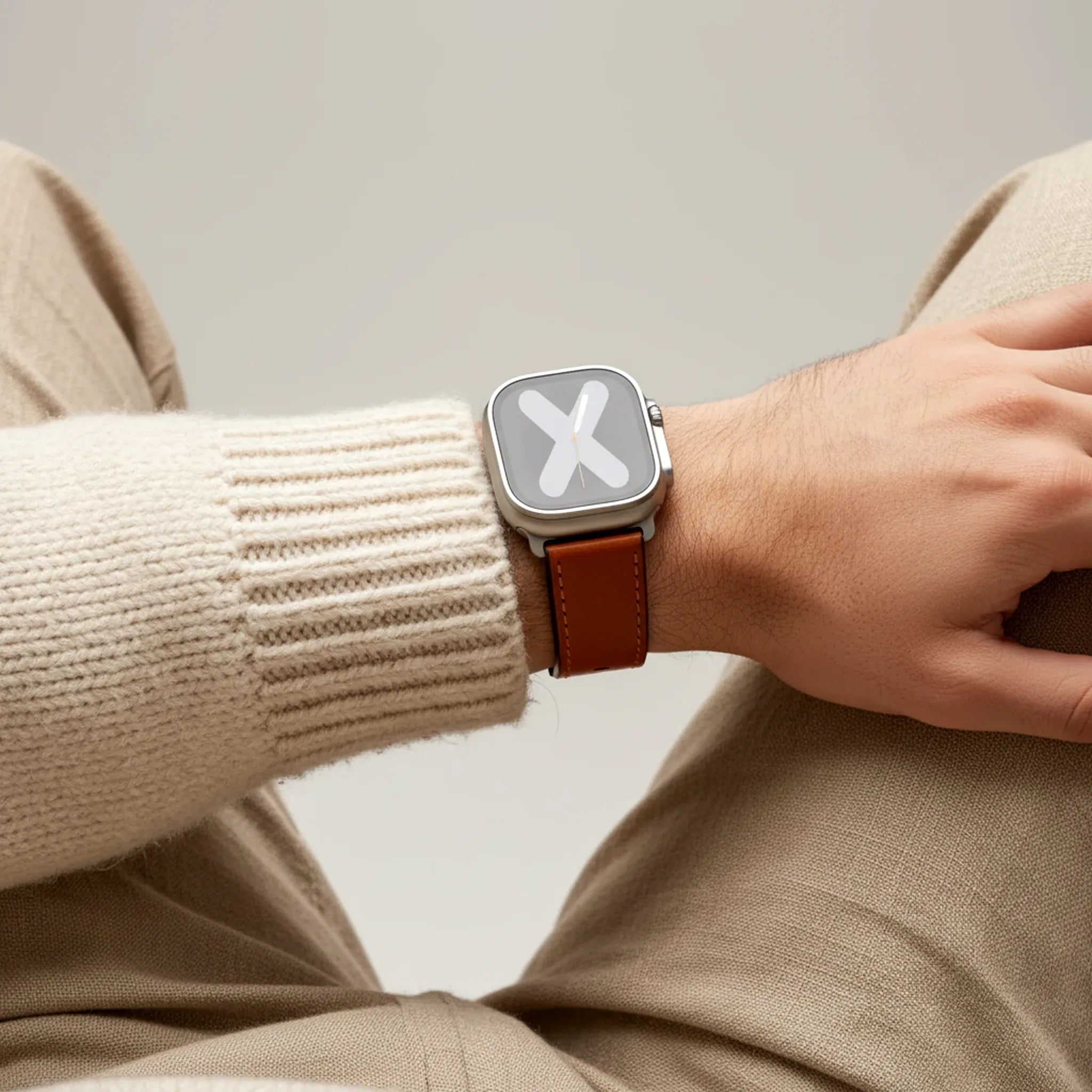 Chocolate / 42mm / Schwarz Poliert