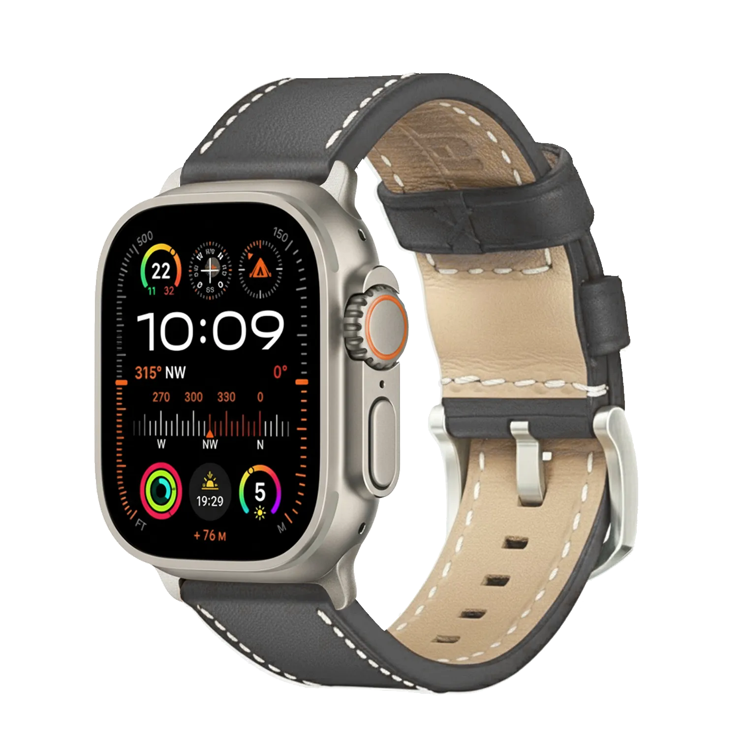 Grau / Ultra/46mm/45mm / Silber Matt