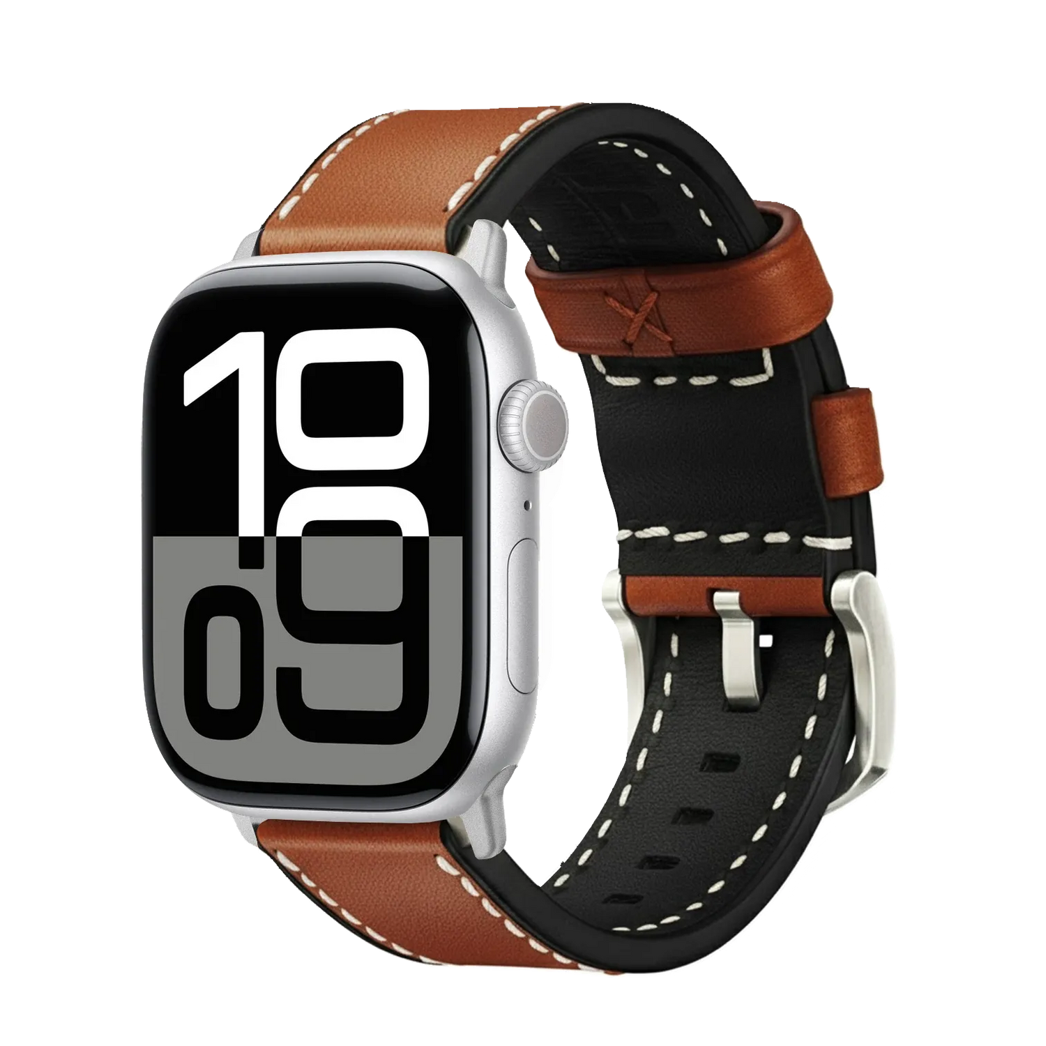 Apple Watch Strap – Classic Leather Band | For Series 1–11 & Ultra  display picture 1