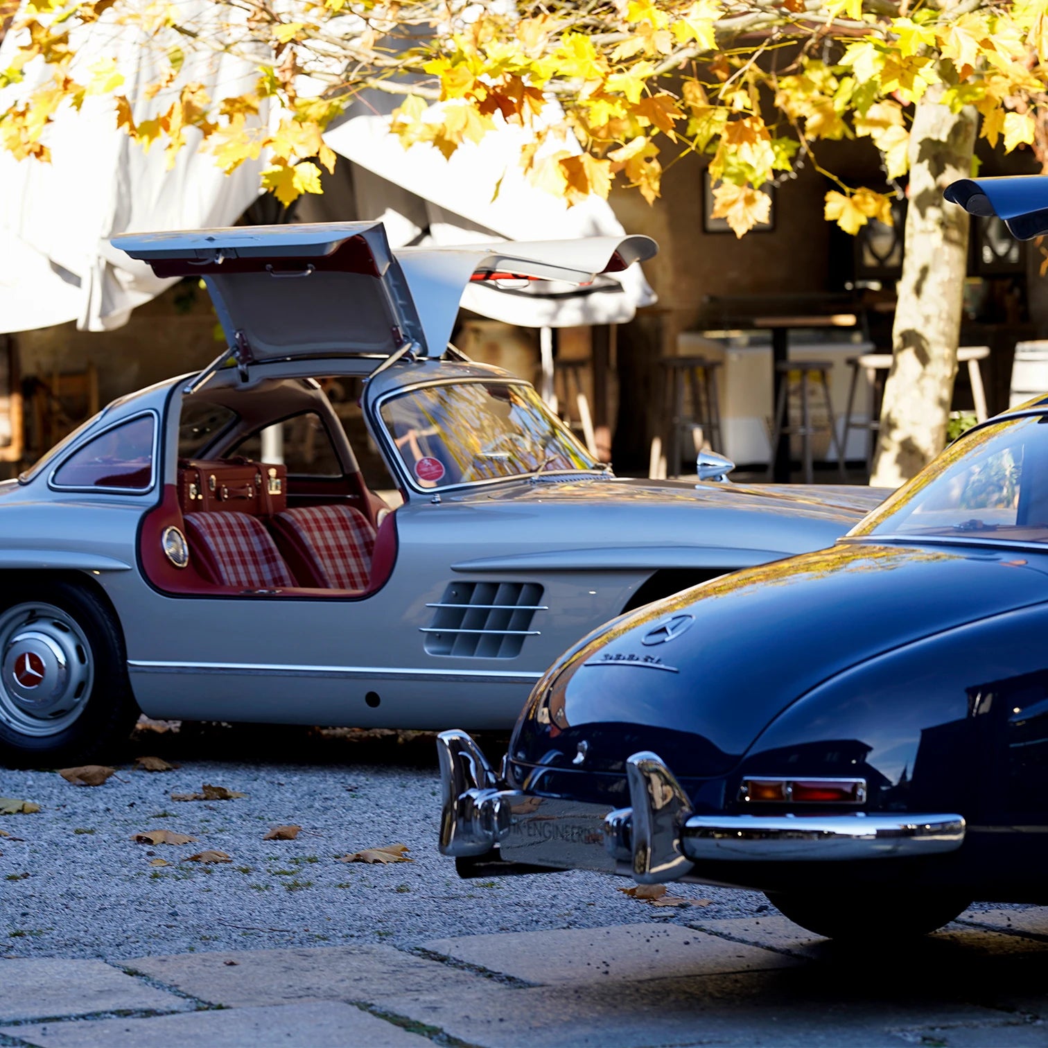 L1 Rot / 45mm / Aluminium Silber