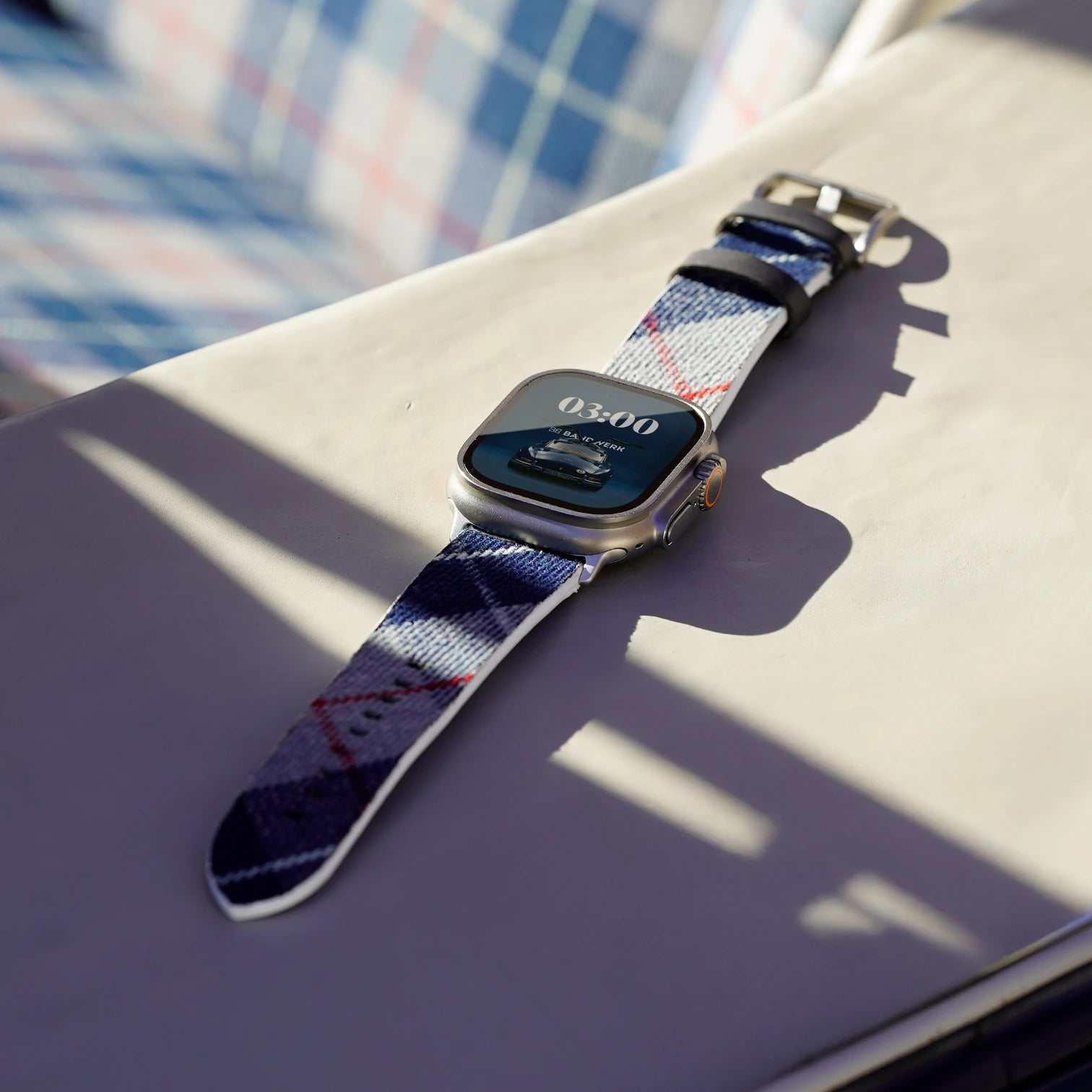 L1 Blau / 46mm / Titan Schiefer