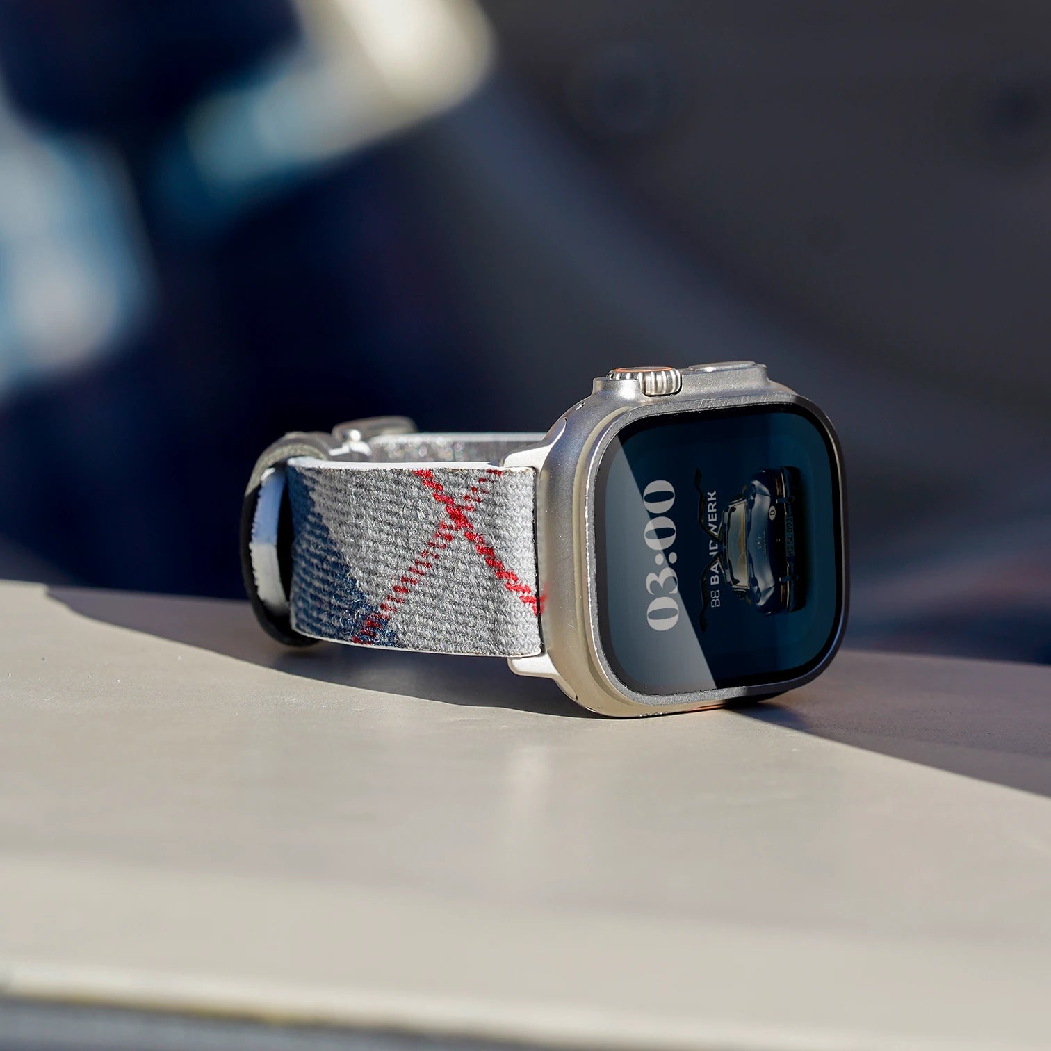 L1 Blau / 45mm / Aluminium Silber