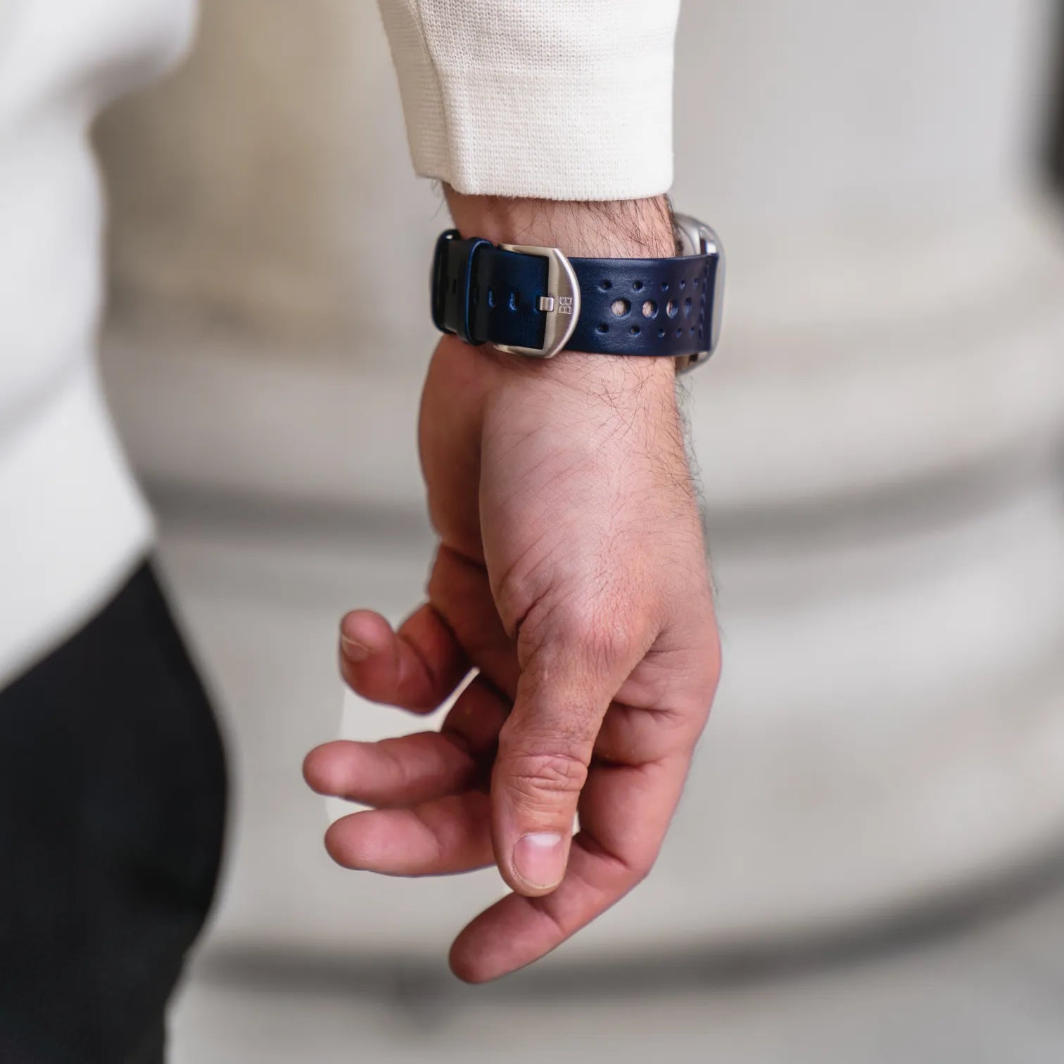 Blau / Ultra/46mm/45mm / Silber Matt