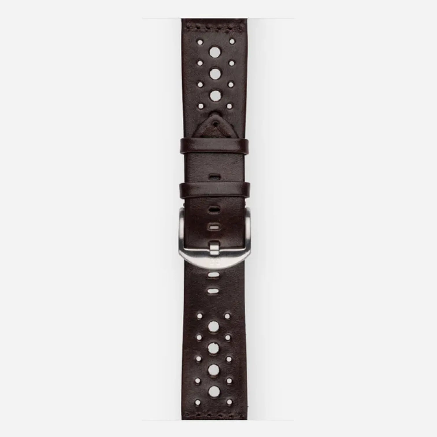 Dunkelbraun / 42mm / Schwarz Poliert