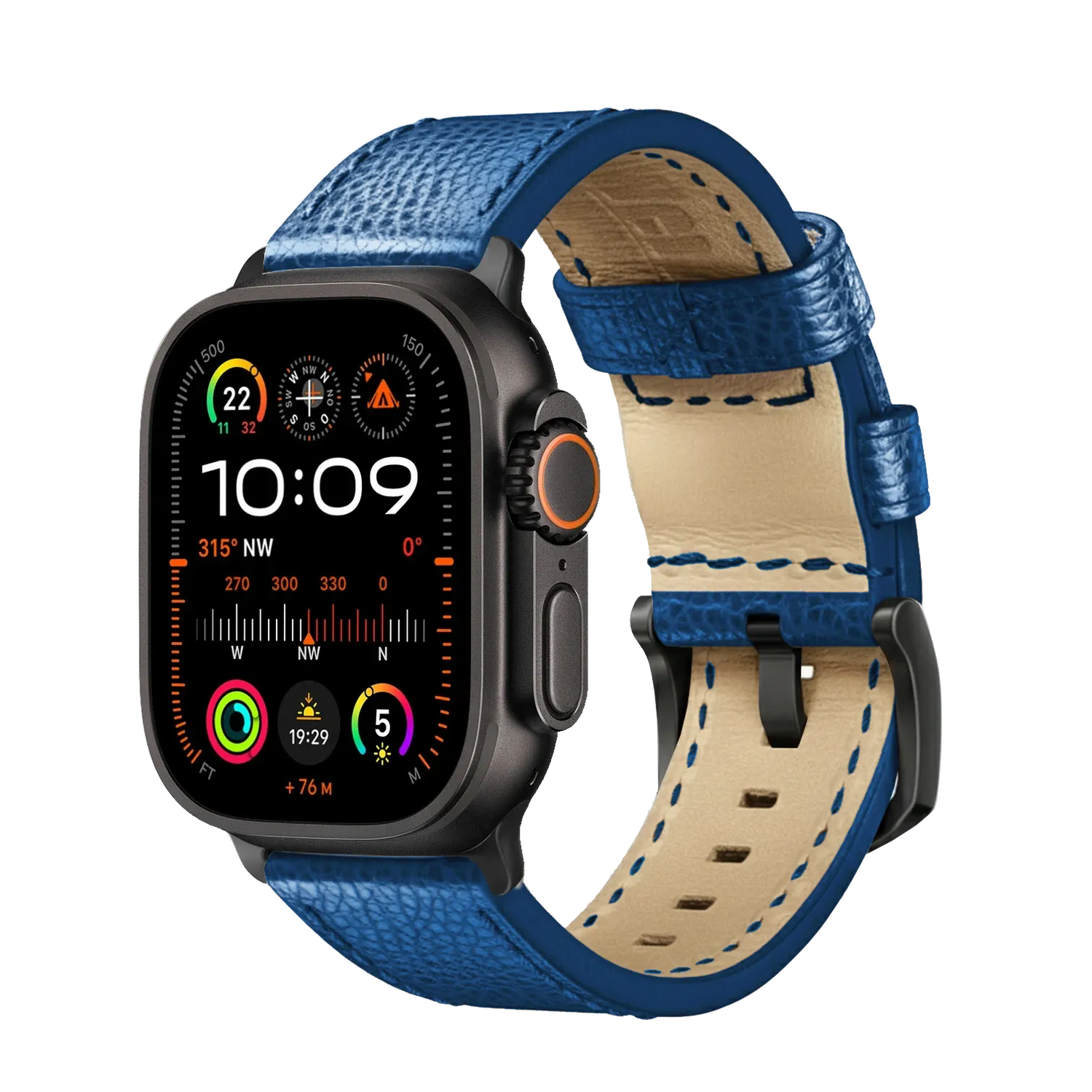 Apple Watchのバンド Apple Watch Saffiano Leather Band: Scratch & Waterproof | Bandwerk