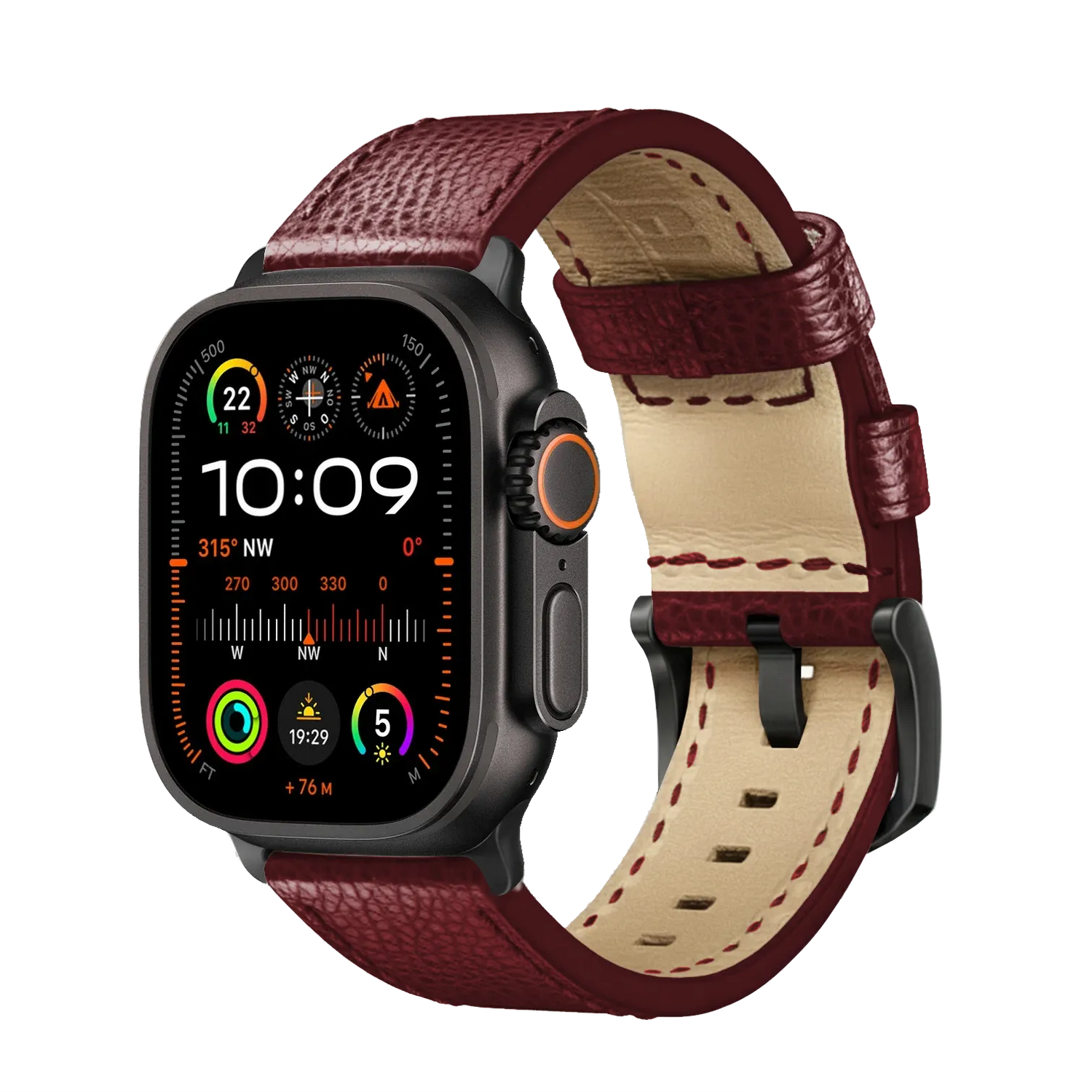 Apple Watch バンド Apple Watch Forest Green Alligator Grain Leather Watch Band