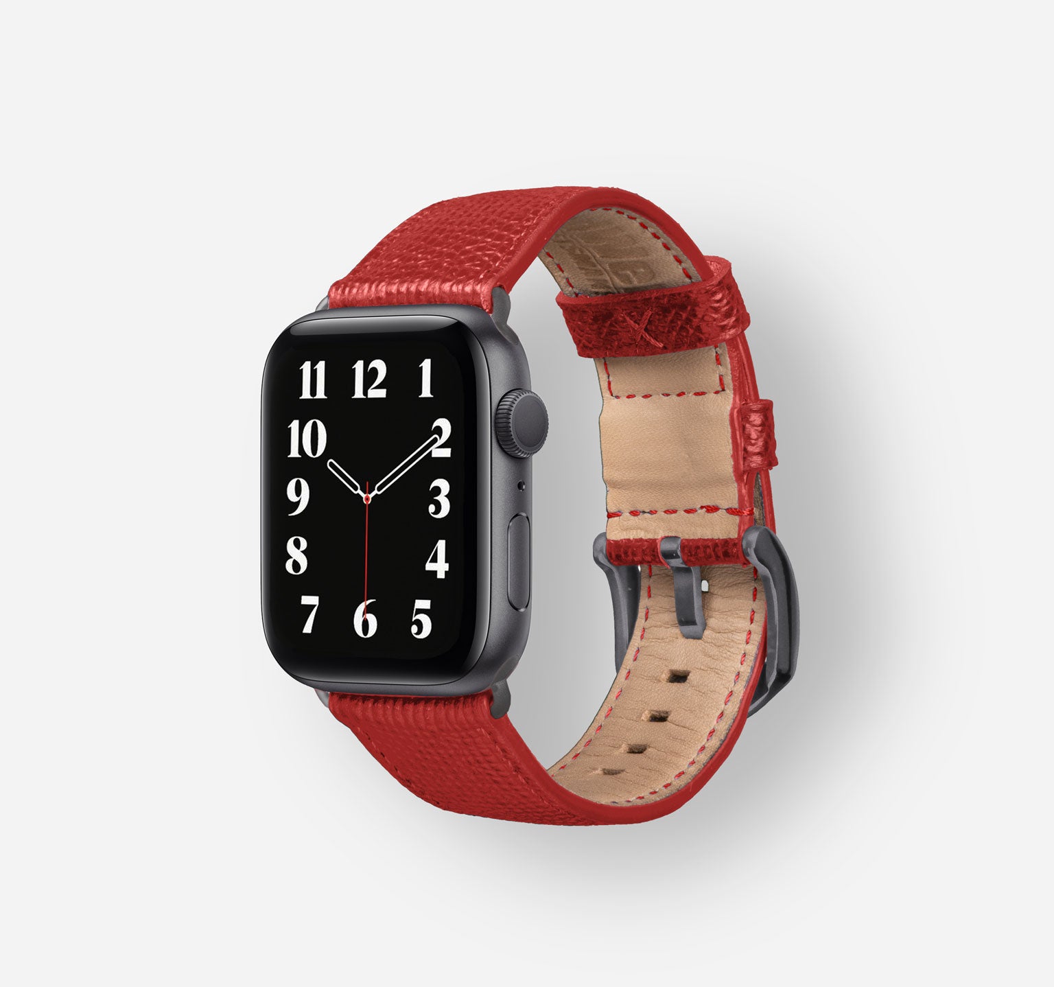 Saffiano-Red-Alu-Space-Grey