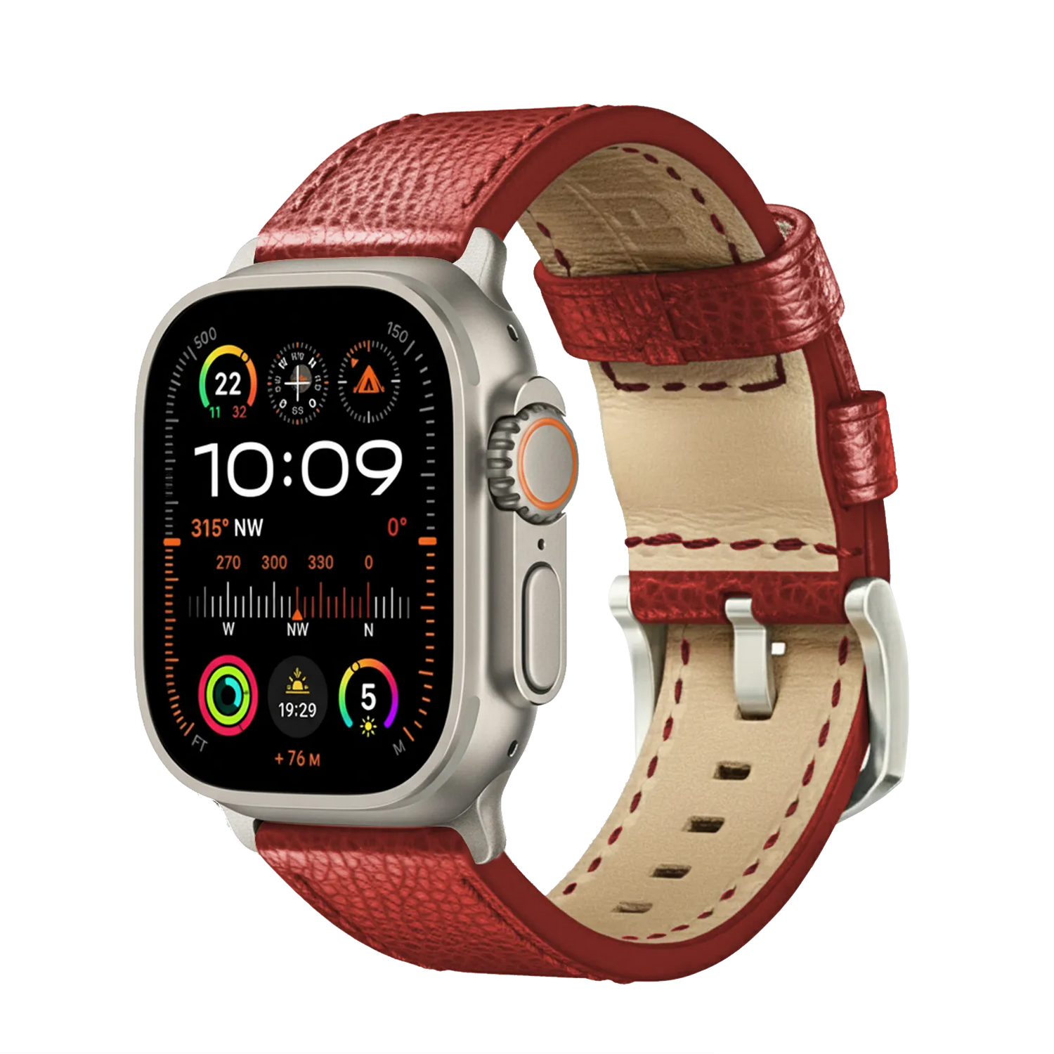 Apple Watch Saffiano Leather Band: Scratch & Waterproof | Bandwerk