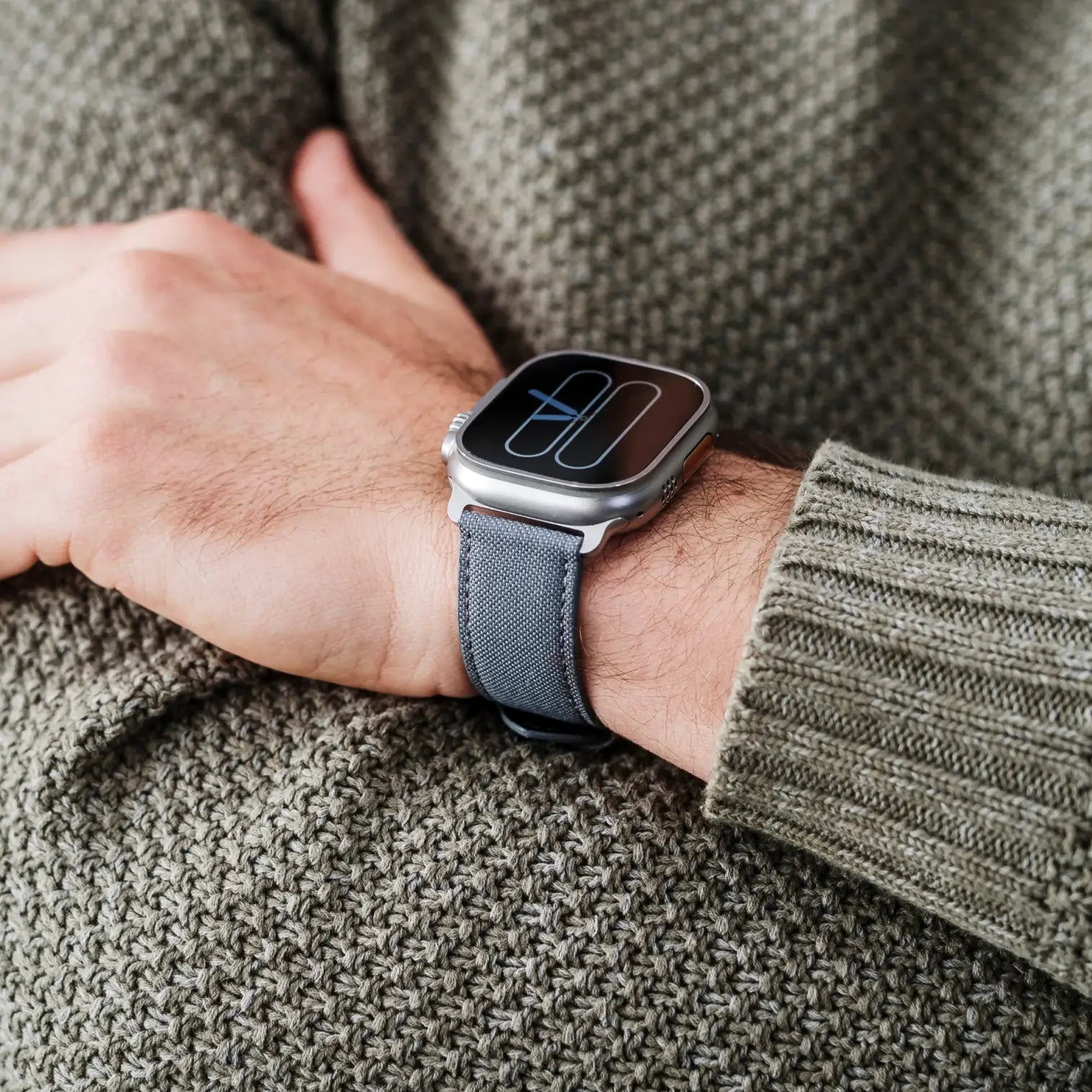 Schiefer / Ultra/46mm/45mm / Titan Natur