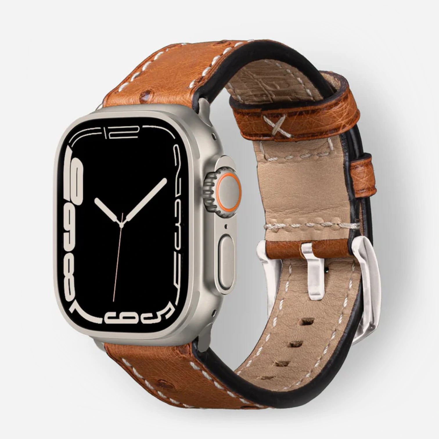 Braun / Ultra mit Faltschließe +29€ / Silber