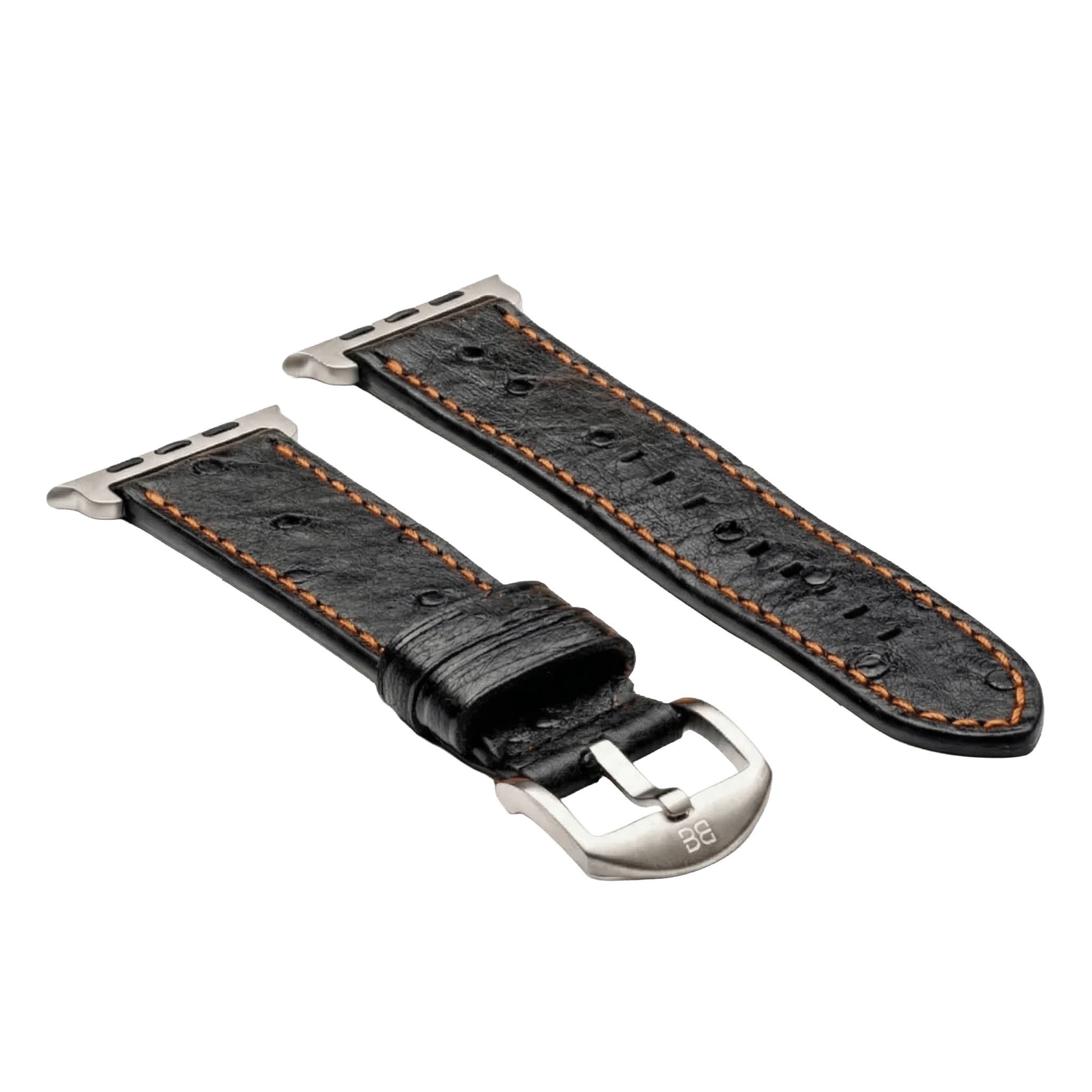 Tiefschwarz / Ultra/46mm/45mm / Silber Matt