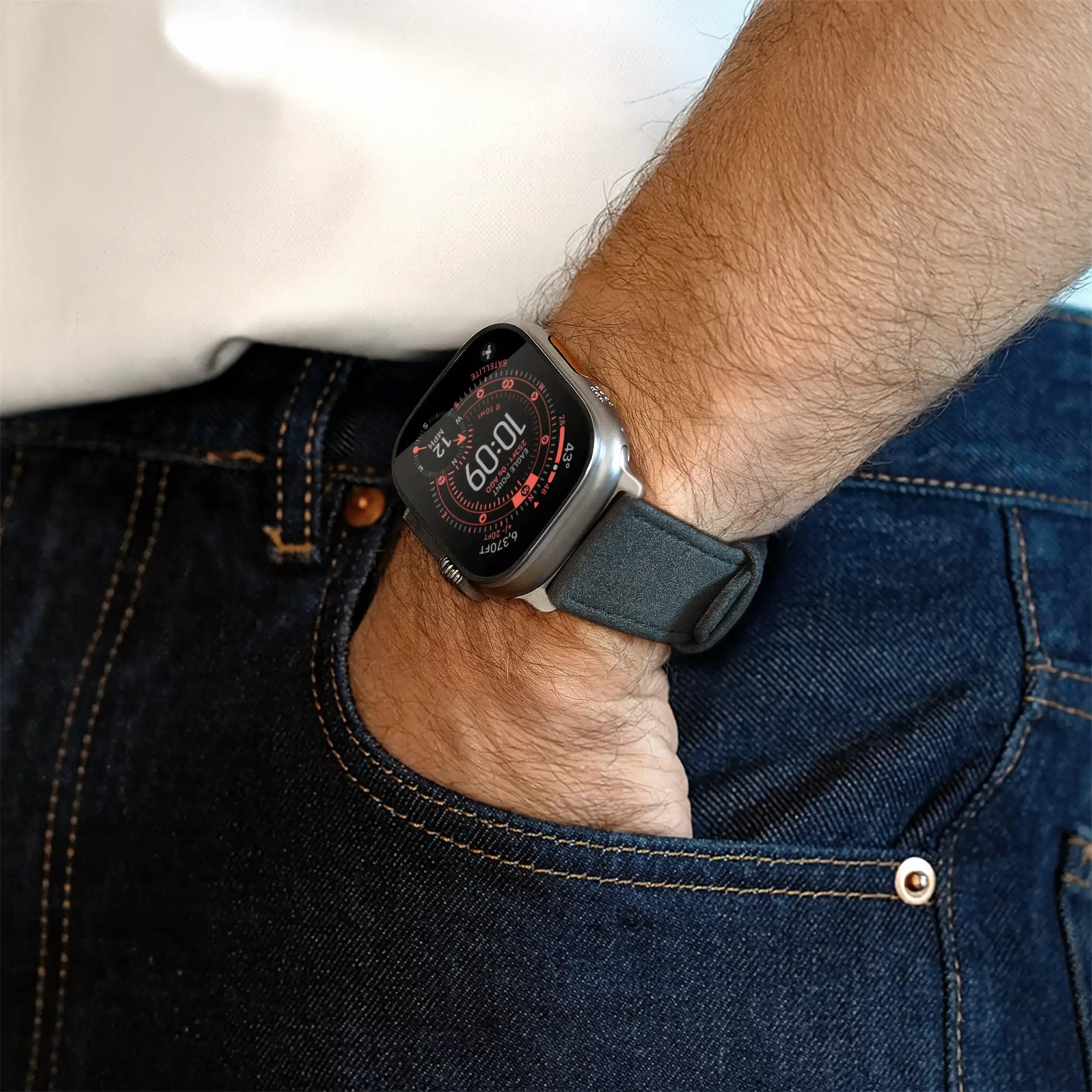 Anthracite / 46mm / Aluminium Silber