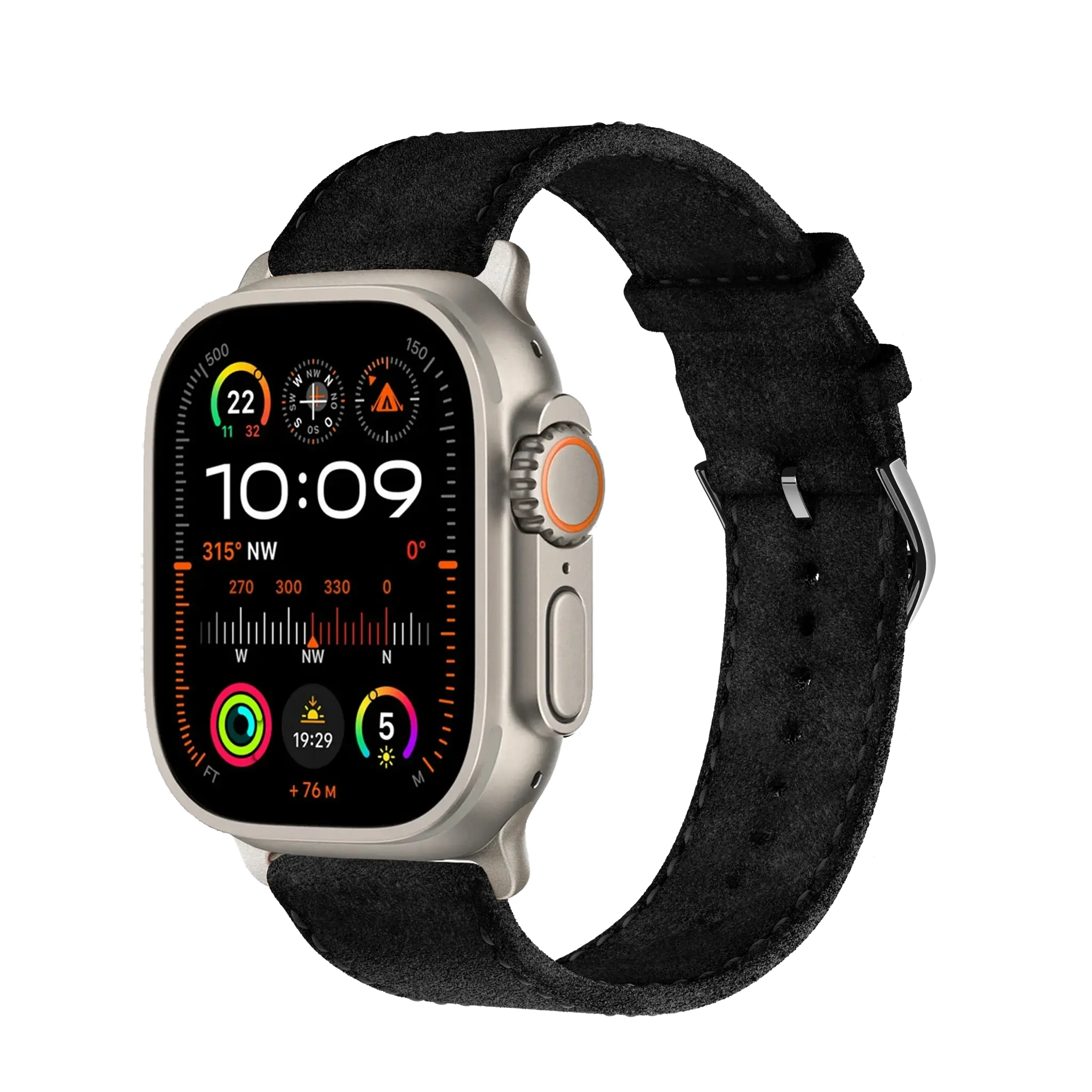 Tiefschwarz / Ultra / Titan Natur