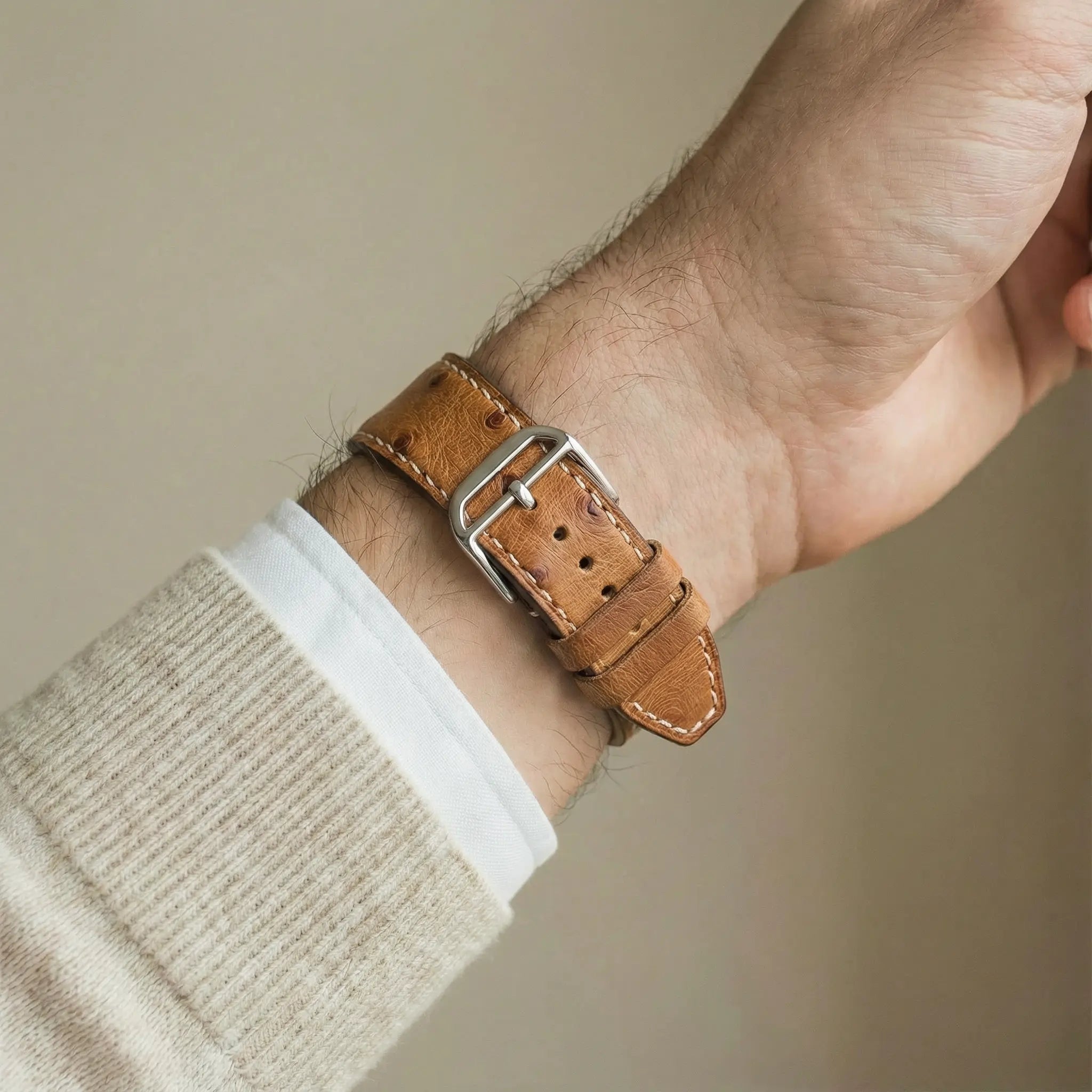 Braun / 46mm / Titan Schiefer