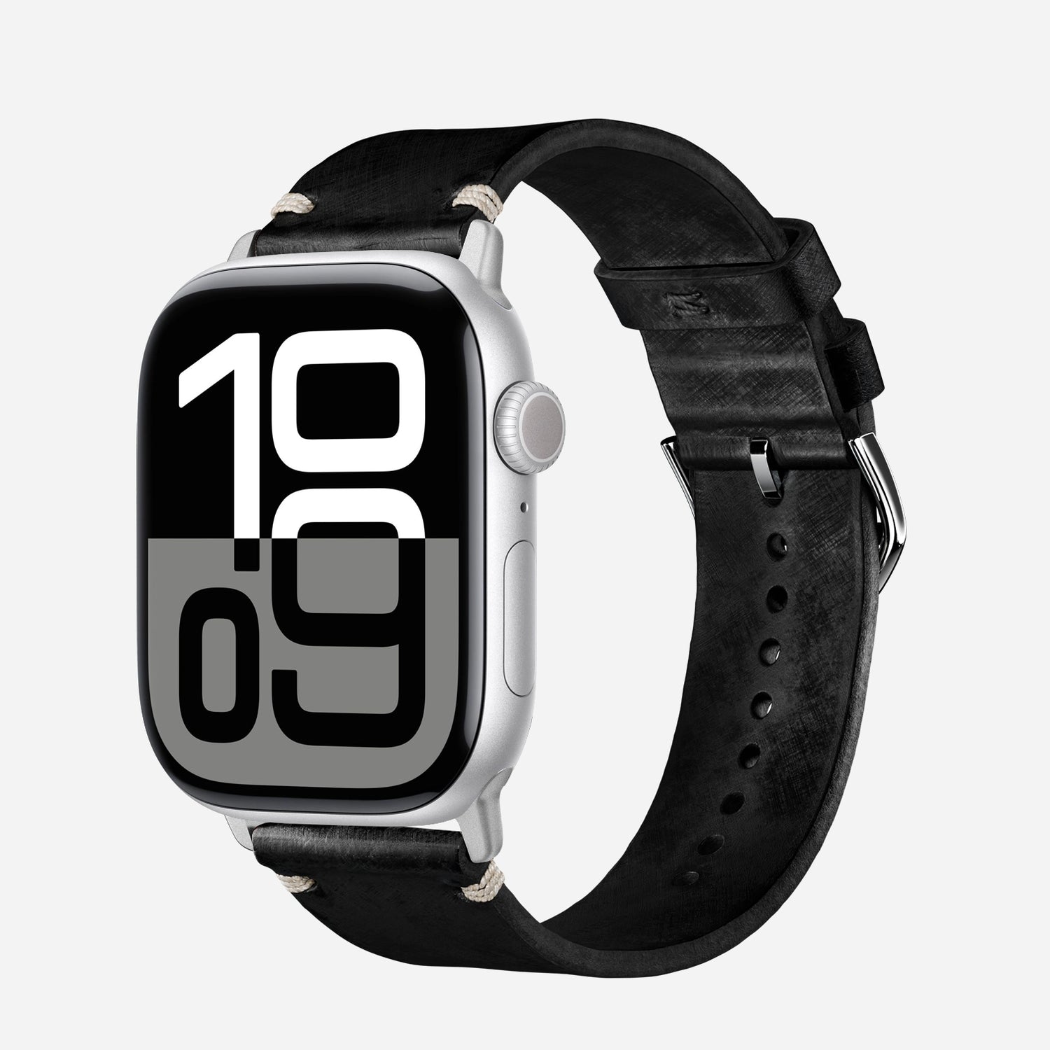 Apple Watch Vintage Leather Strap Compatible with Series 1-10 - Main Image