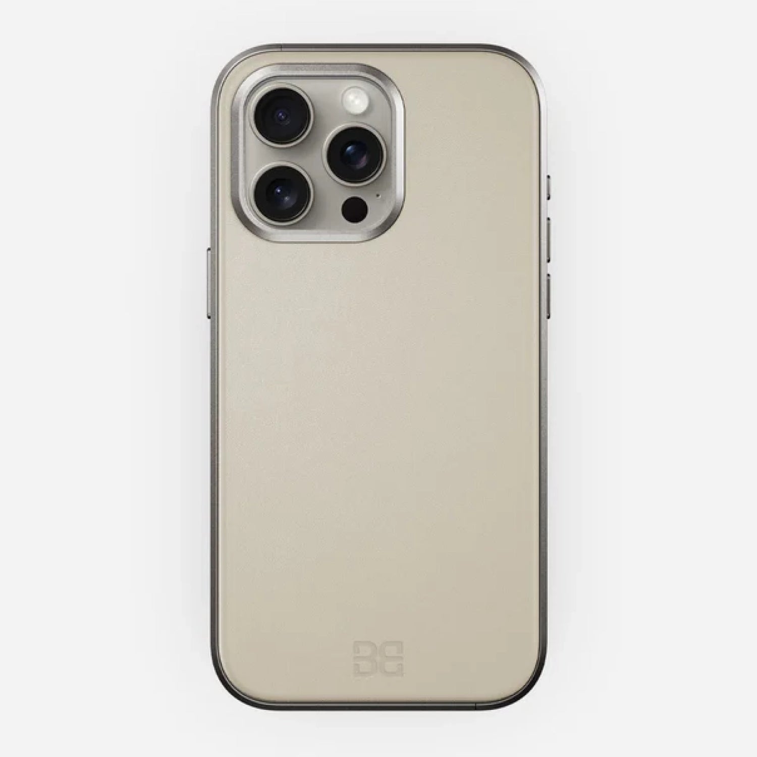 iPhone 15 Pro Leather Case | Aluminium Leather Case