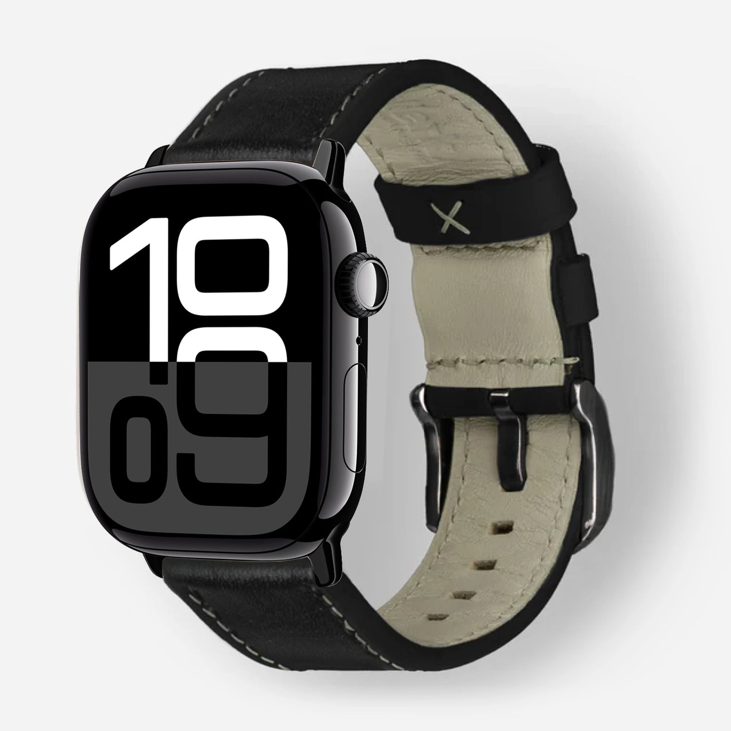 Apple Watch Waterproof Leather Strap | For Series 1-11  display picture 2