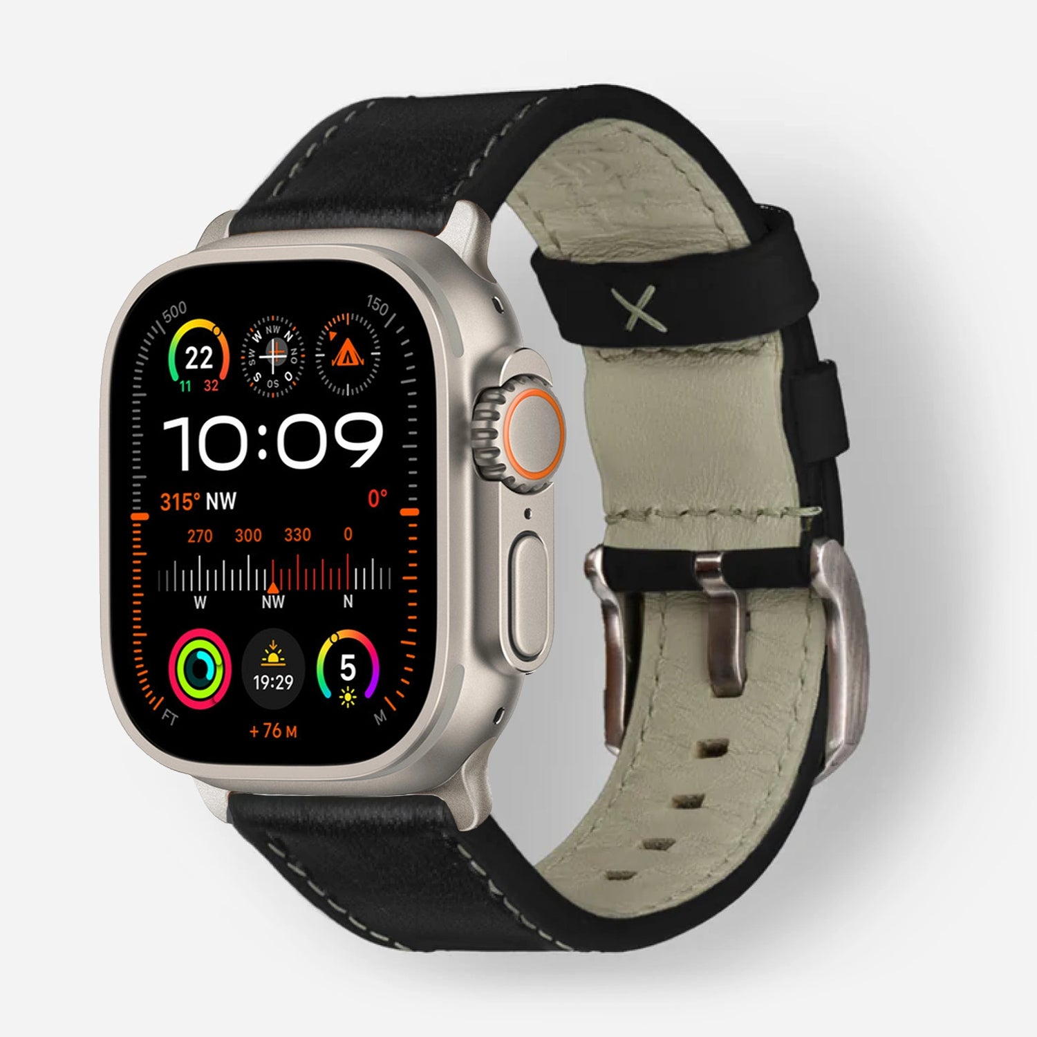 Apple Watch Waterproof Leather Strap | Compatible with