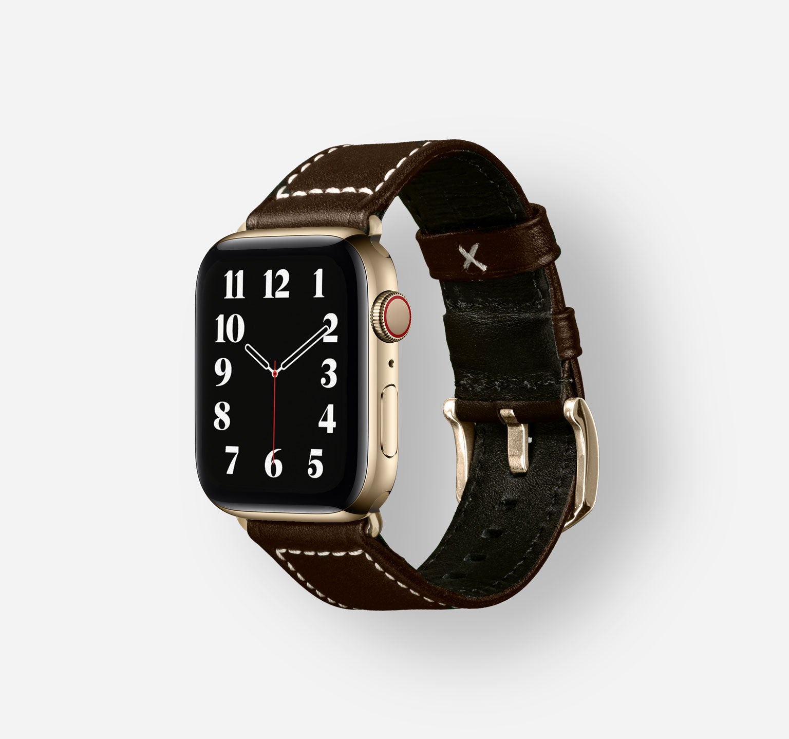 Waterproof-Brown-Stainless-Steel-Gold