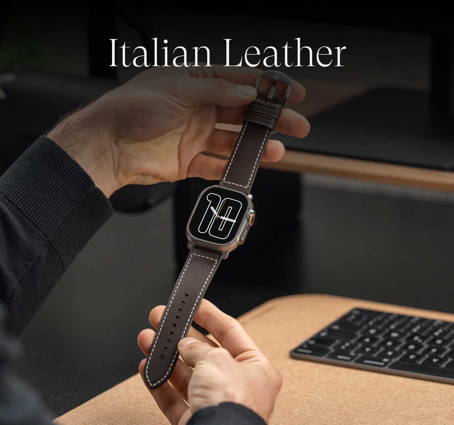 Waterproof Leather Band | Espresso