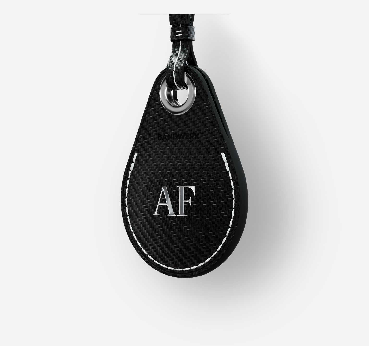 AirTag Key Ring from BandWerk – Carbon | Black